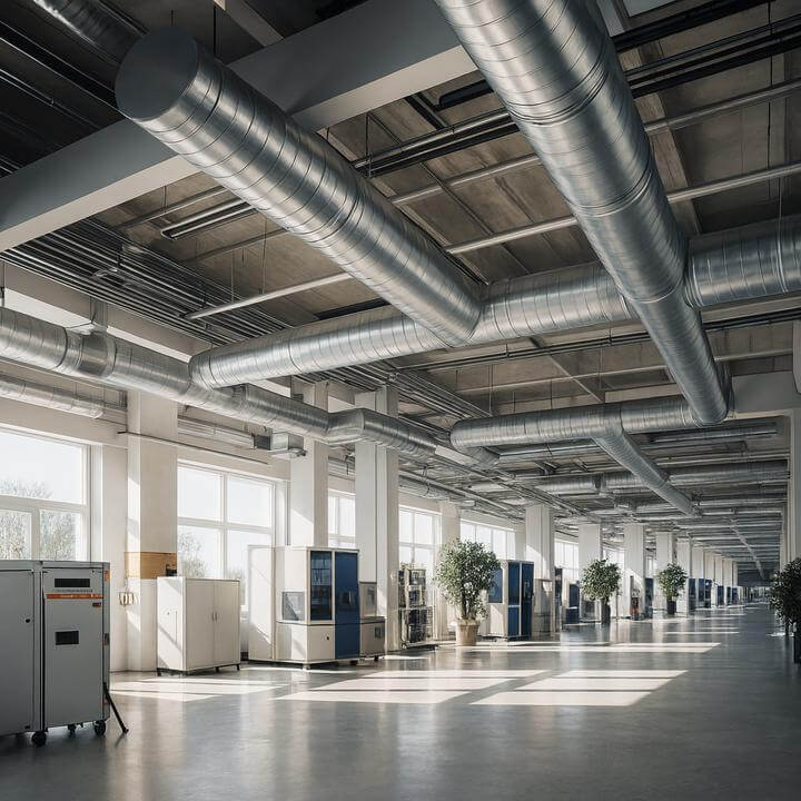 Systèmes de ventilation industrielle dans un grand espace commercial à Montréal. Quels sont les défis de la ventilation de grands espaces commerciaux?