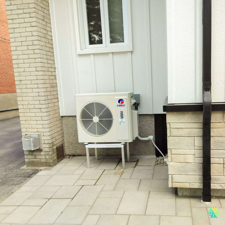 Installation d’une thermopompe TripleZone GREE FREE MATCH R32 à Candiac : système 3 zones et 3 têtes pour une maison confortable sur la Rive Sud