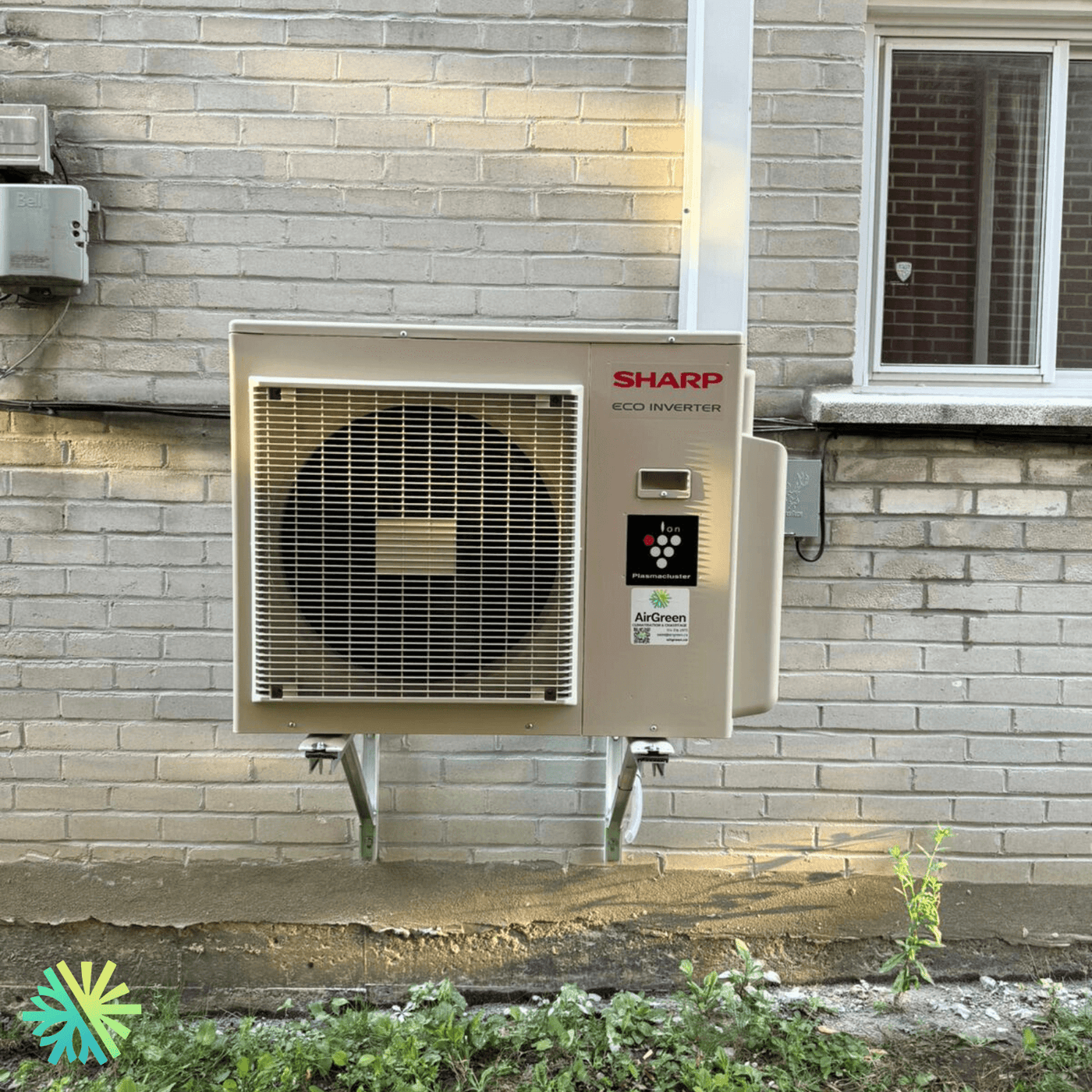 Installation d'une thermopompe DoubleZone Sharp BU sur la Rive-Sud de Montréal