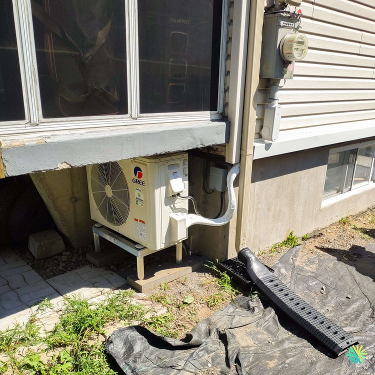 Installation d’une thermopompe murale GREE VITA R32 Mini Split à Terrebonne : une solution compacte et efficace pour un espace résidentiel bien ciblé