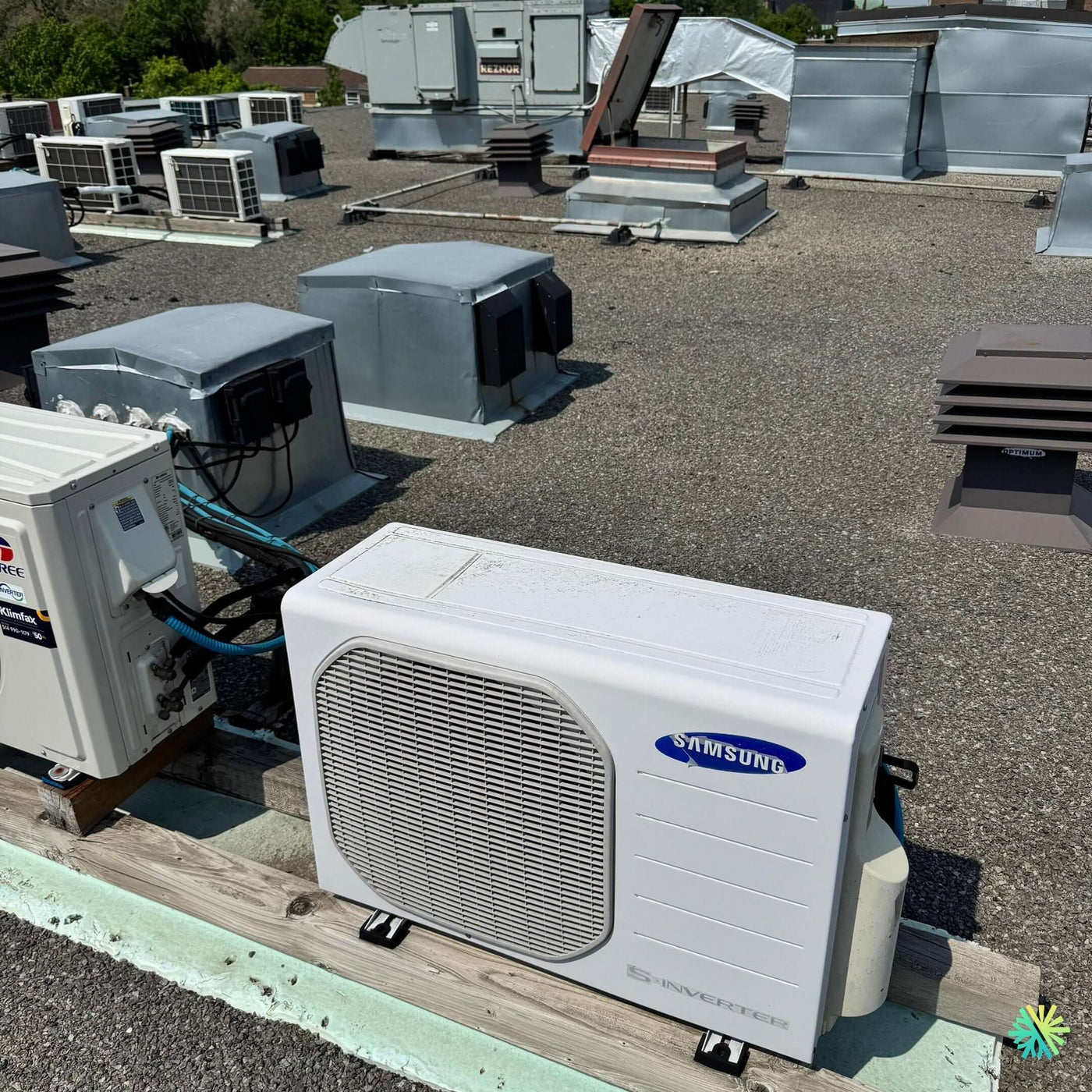 Réparation d’une thermopompe murale Samsung à Boisbriand