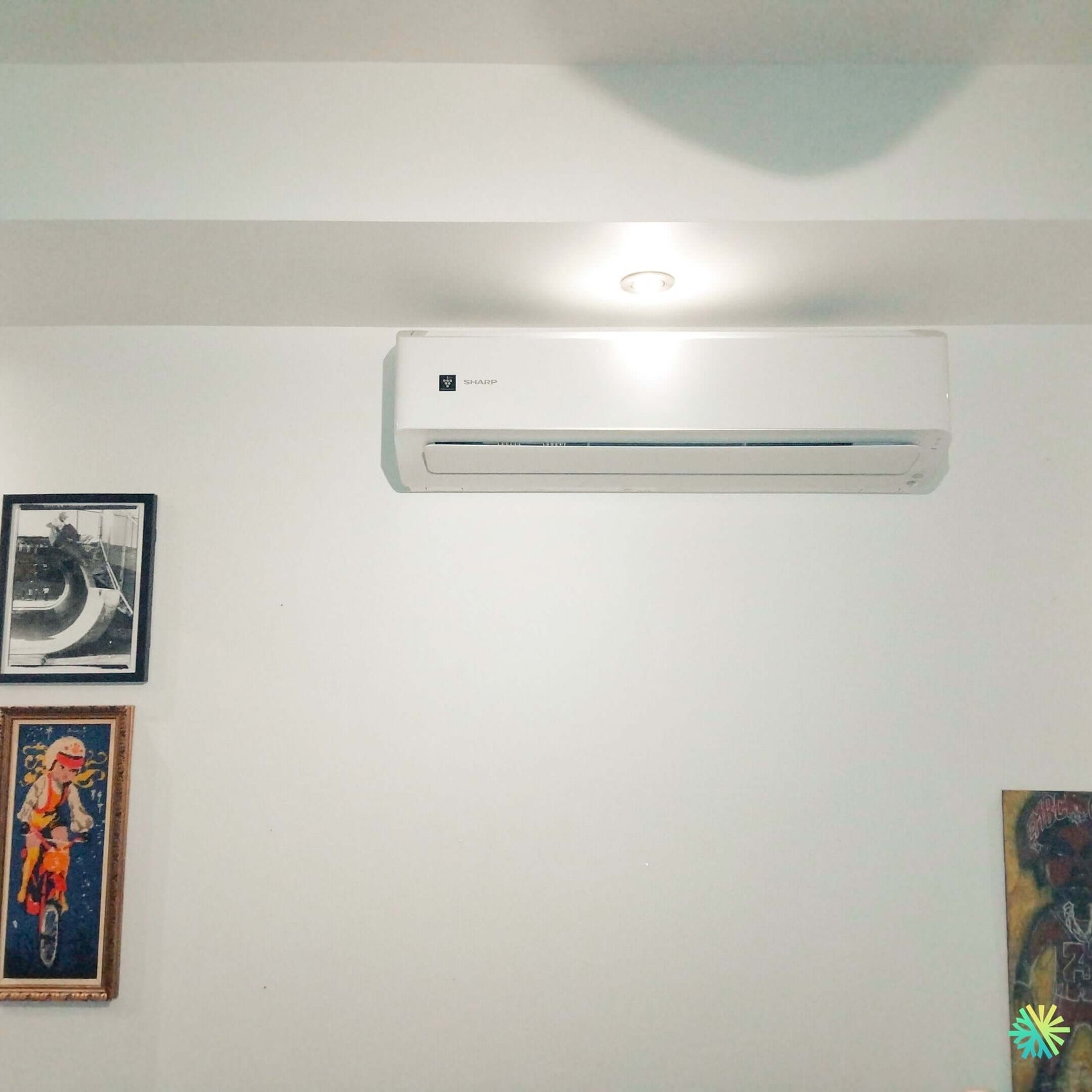 Installation d’une thermopompe murale SHARP BU DoubleZone à Montréal-Nord