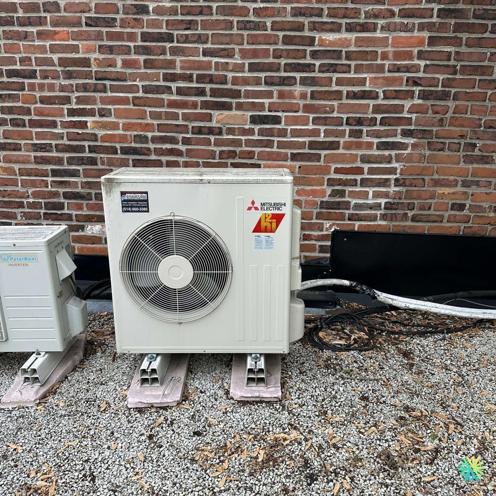 Réparation d’une thermopompe murale Mitsubishi Electric à Beaconsfield