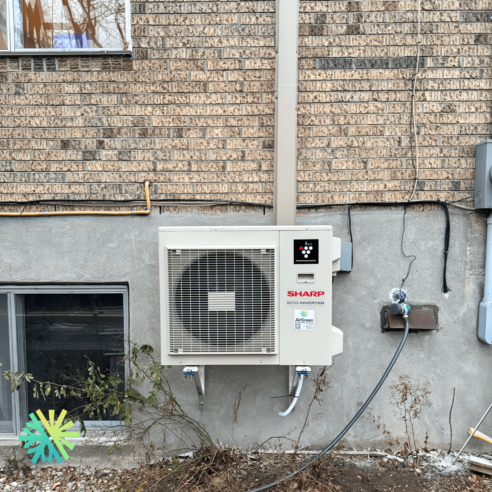 Installation de la thermopompe murale Sharp ZU1 à Pointe-Claire : Un équilibre parfait entre confort et technologie