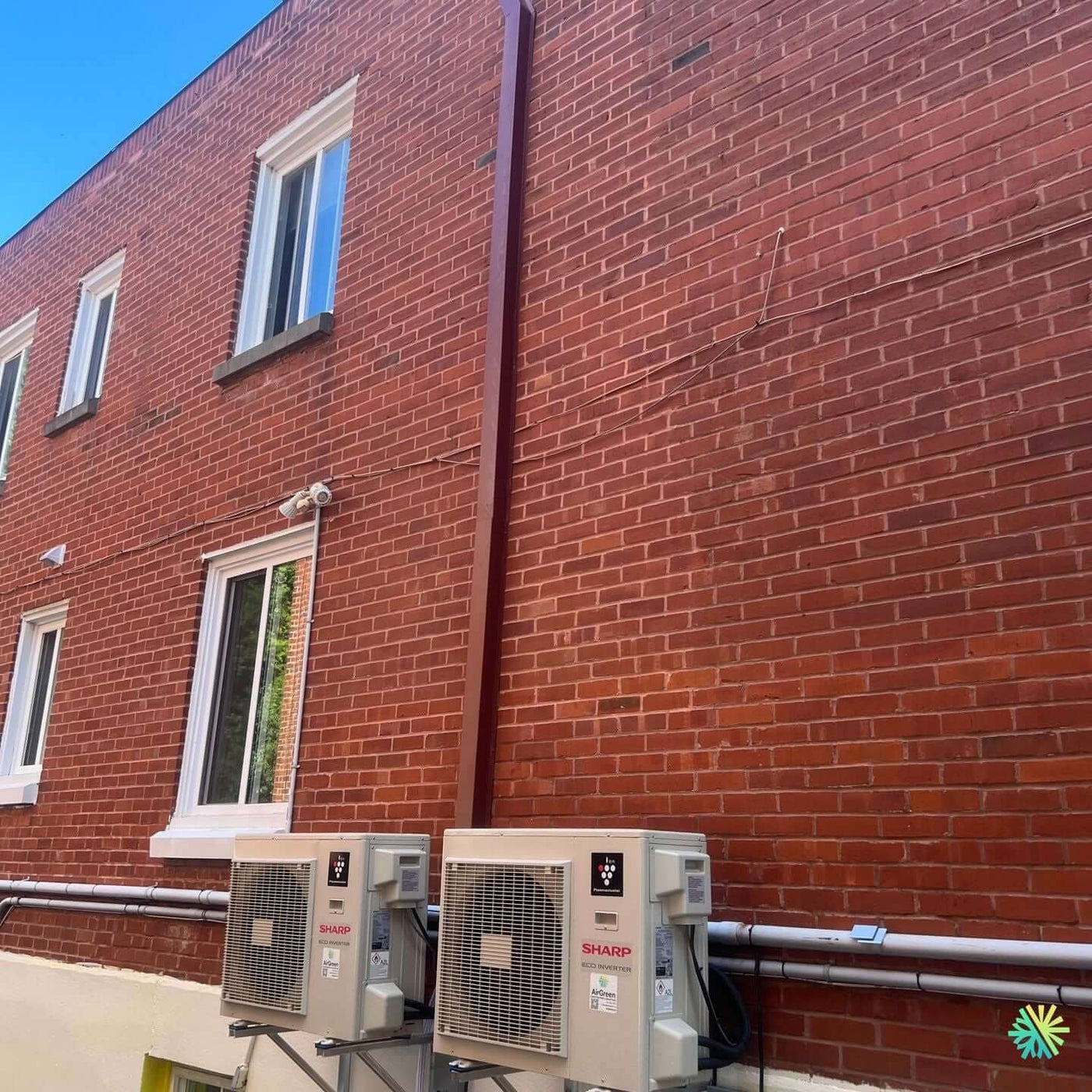 Installation d’une Sharp ZU1 thermopompe murale à Rosemont–La Petite-Patrie