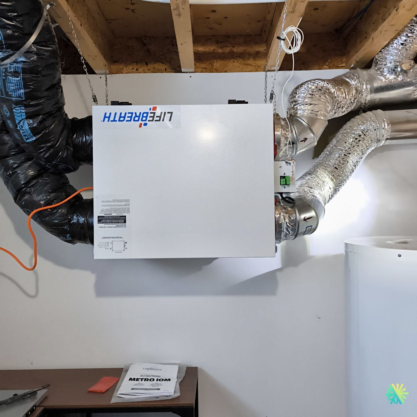 Installation d’un échangeur d’air LifeBreath à Sainte-Thérèse