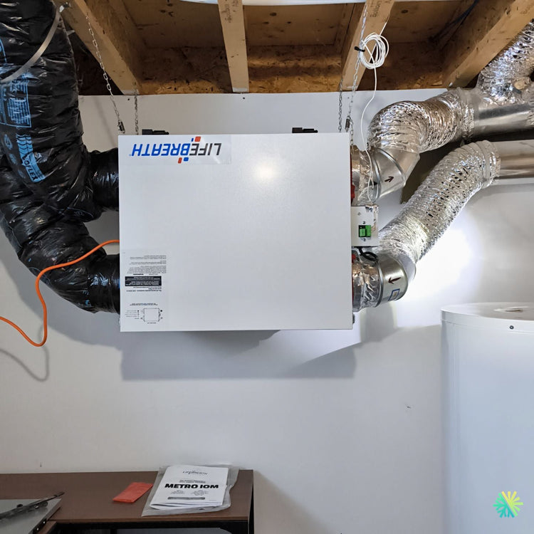 Installation d’un échangeur d’air LifeBreath à Sainte-Thérèse