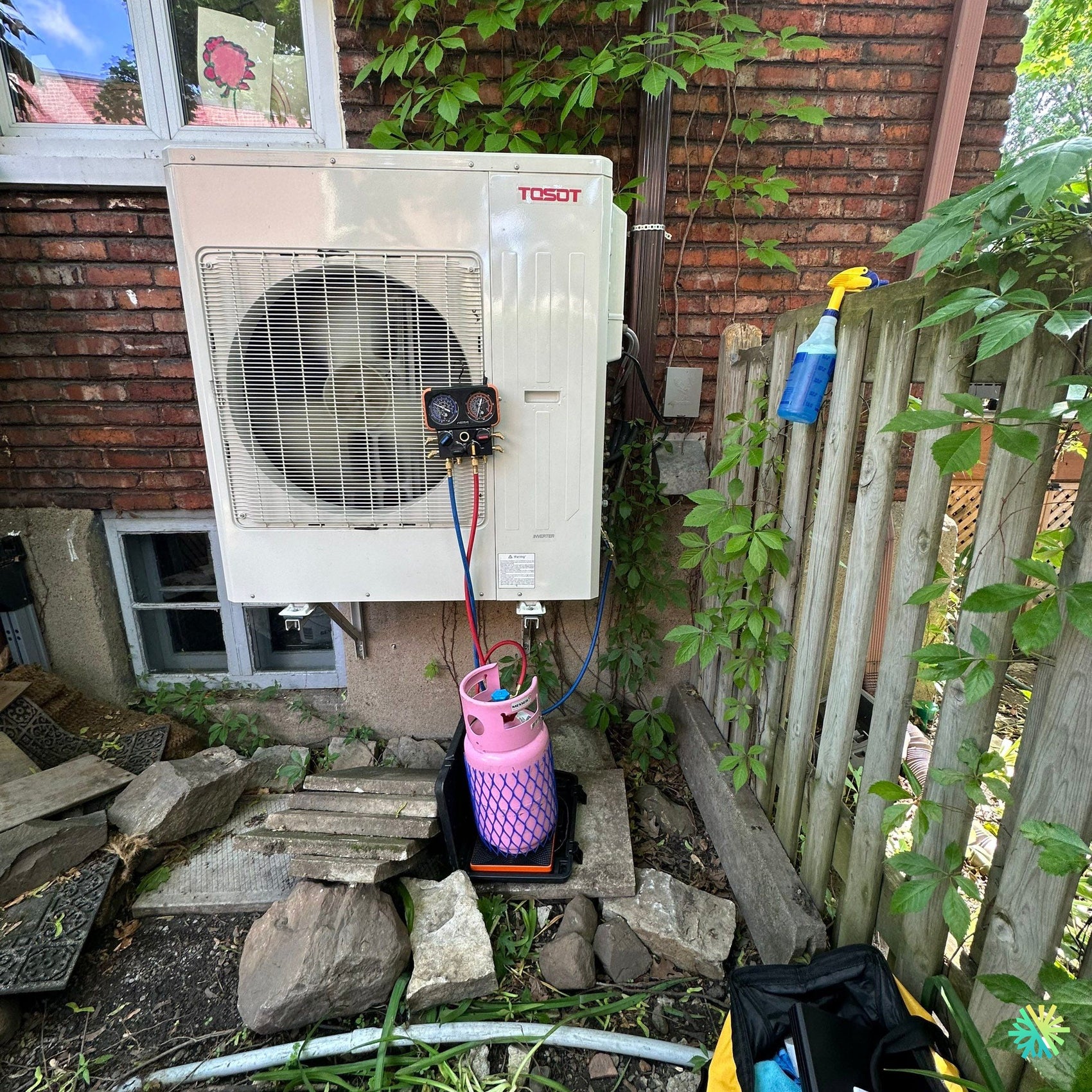 Installation d’une TOSOT thermopompe murale à Rosemont–La Petite-Patrie