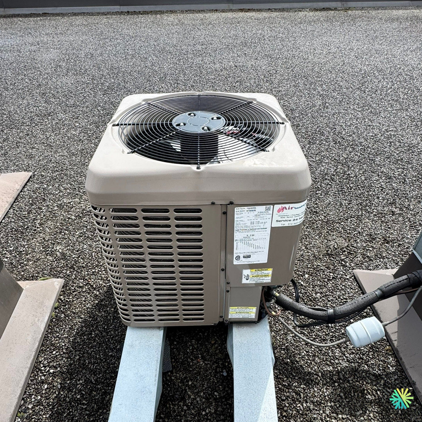 Réparation d’une thermopompe centrale Goodman à Beaconsfield