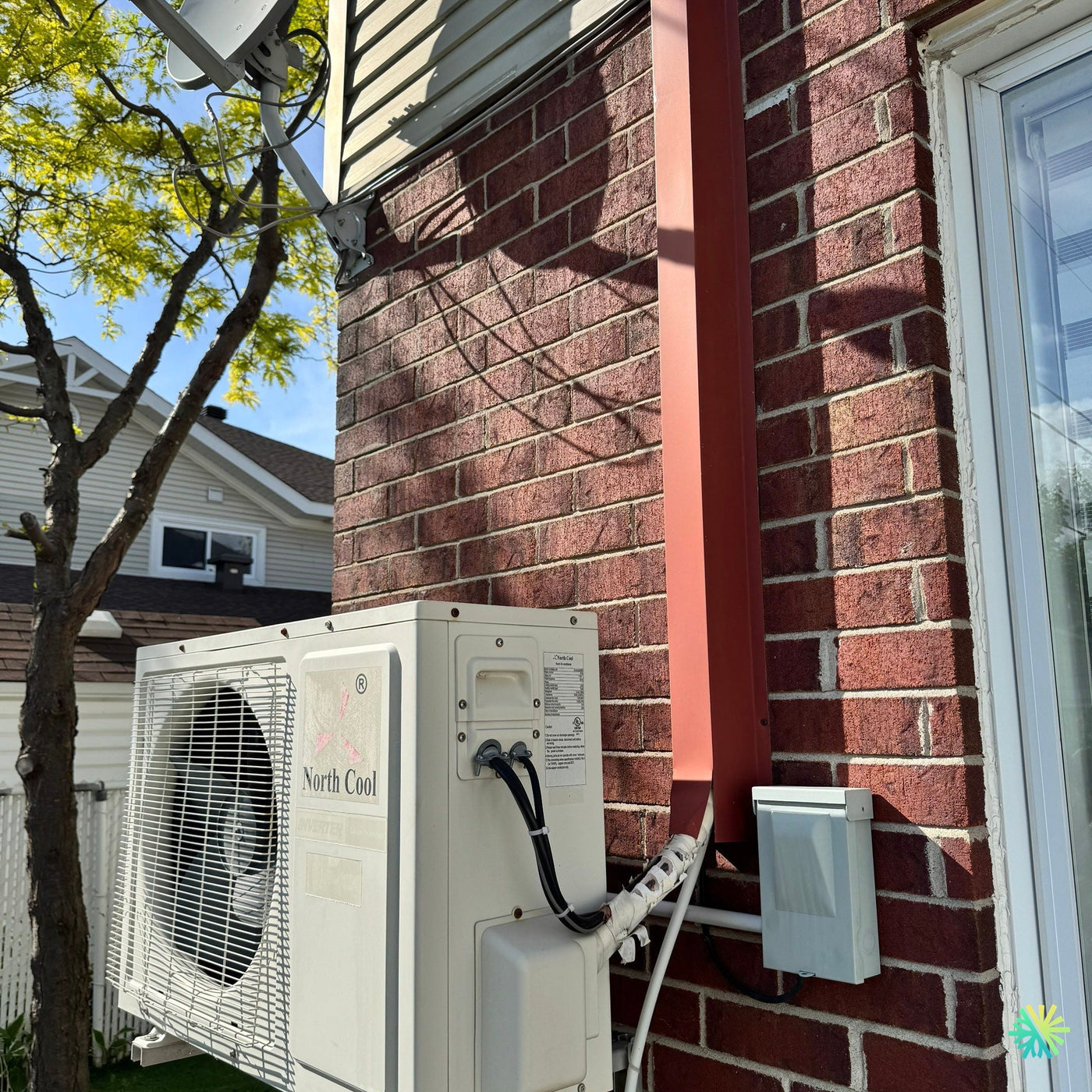 Réparation d’un climatiseur mural North Cool à Sainte-Thérèse