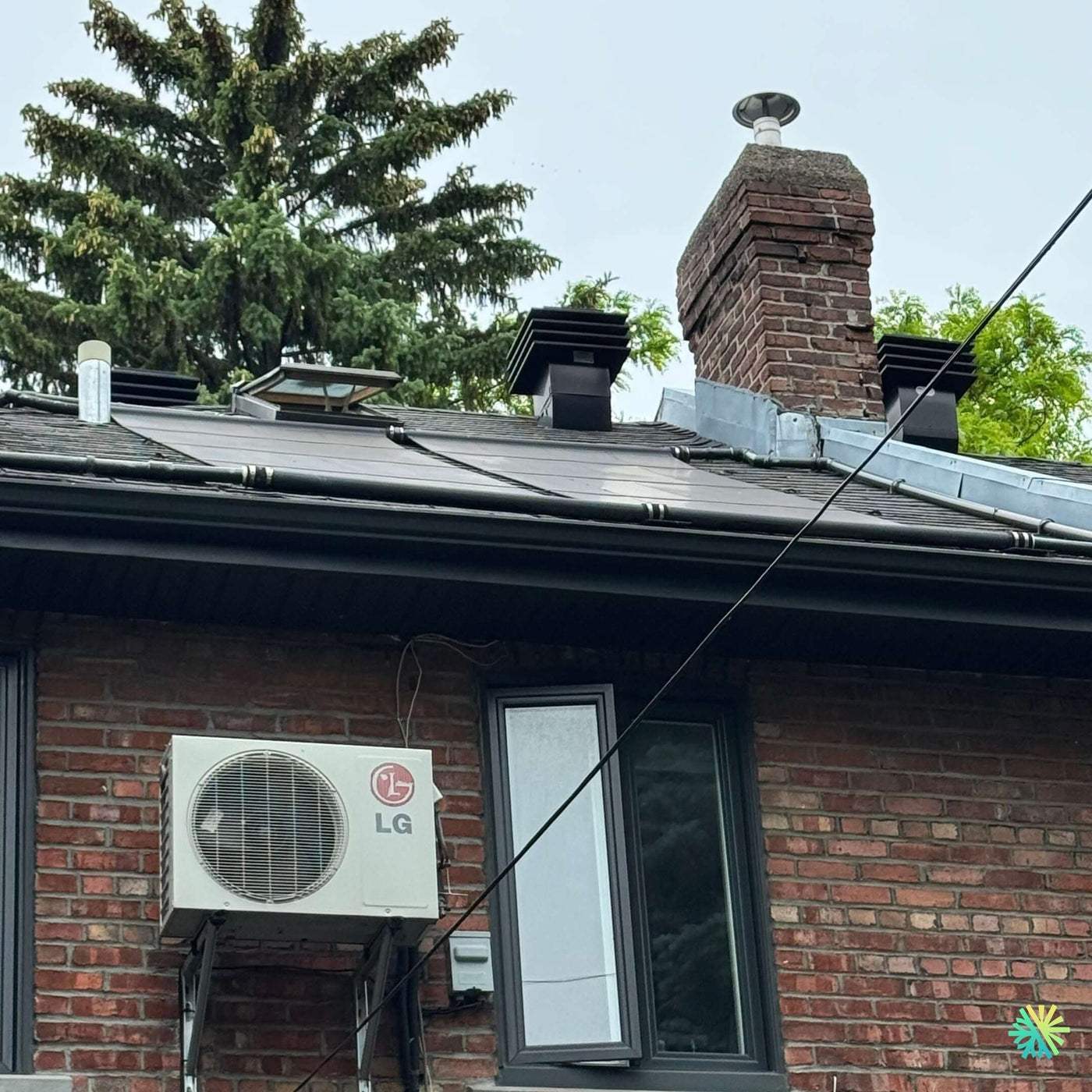 Réparation d’une thermopompe murale LG à Rosemont–La Petite-Patrie