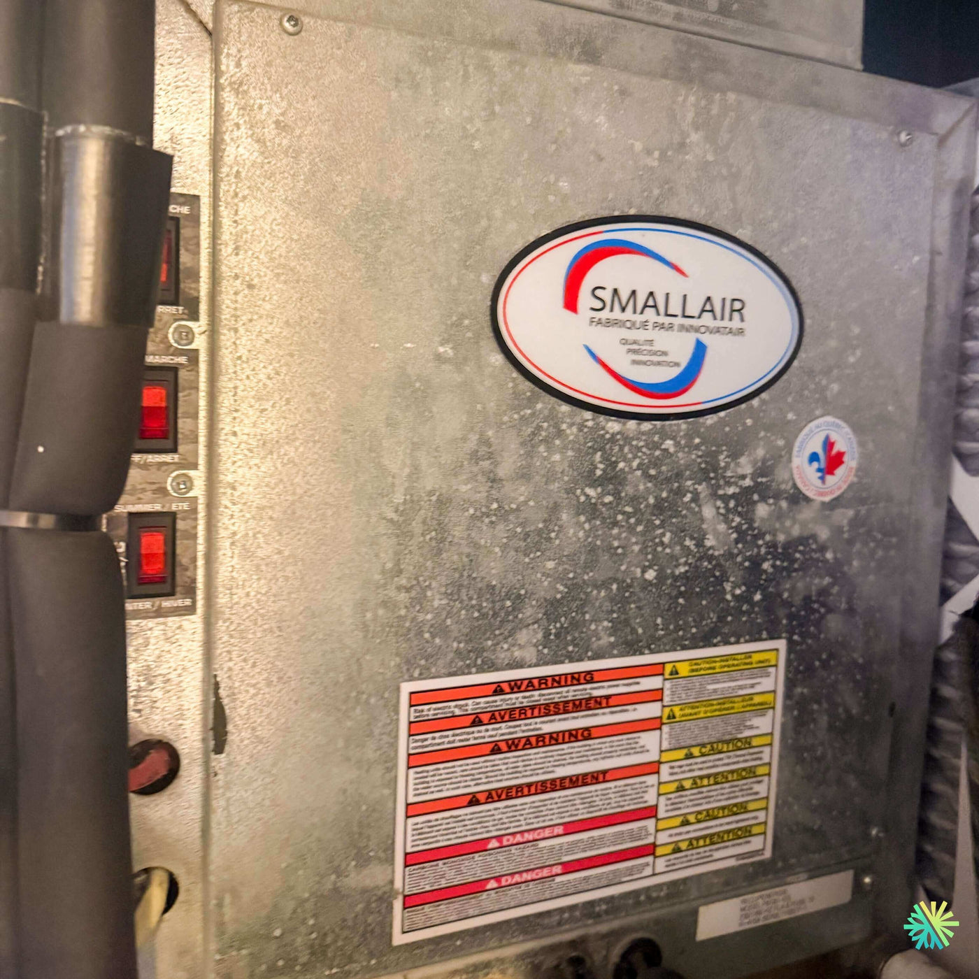 Réparation d’une Fournaise électrique Smallair à LaSalle