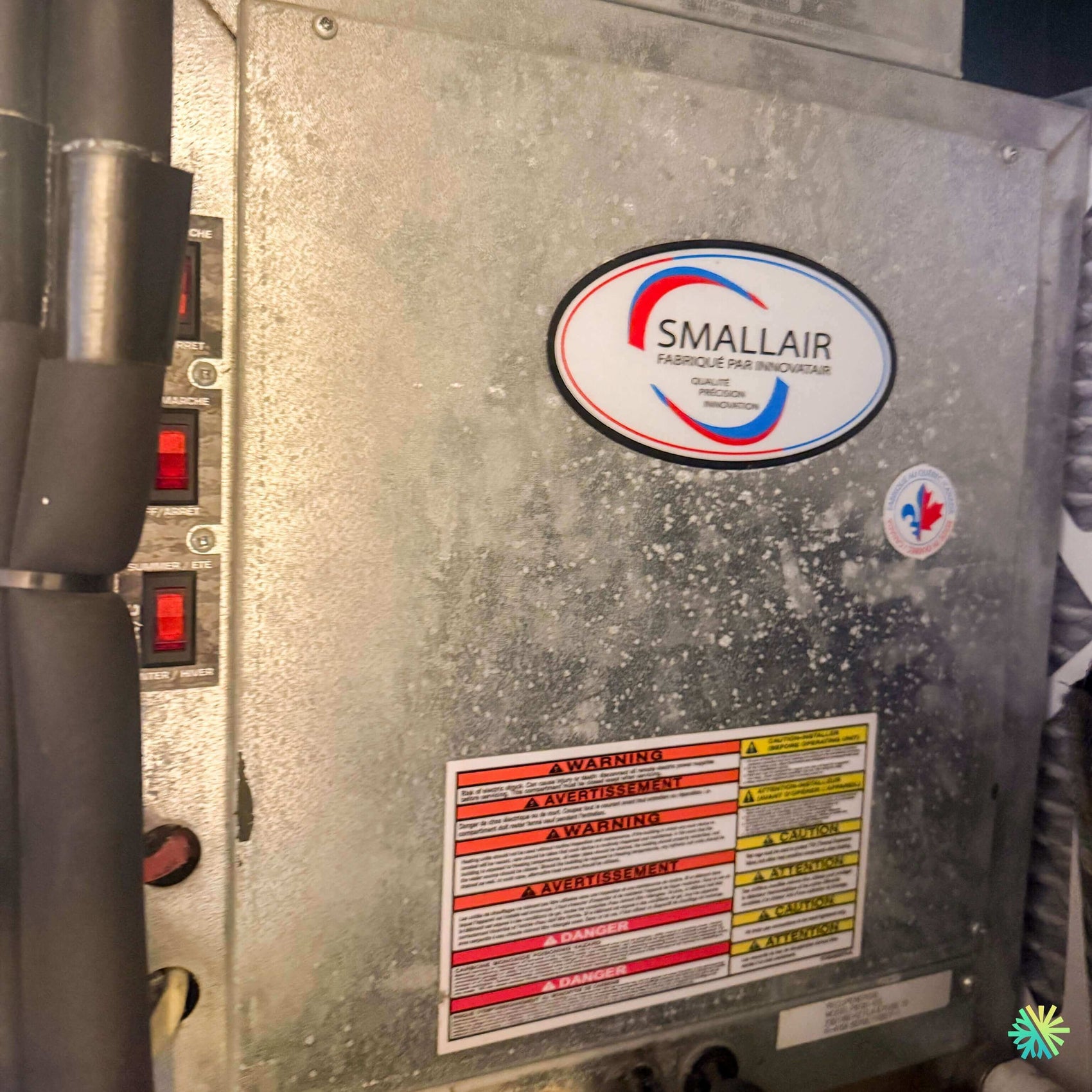 Réparation d’une Fournaise électrique Smallair à LaSalle
