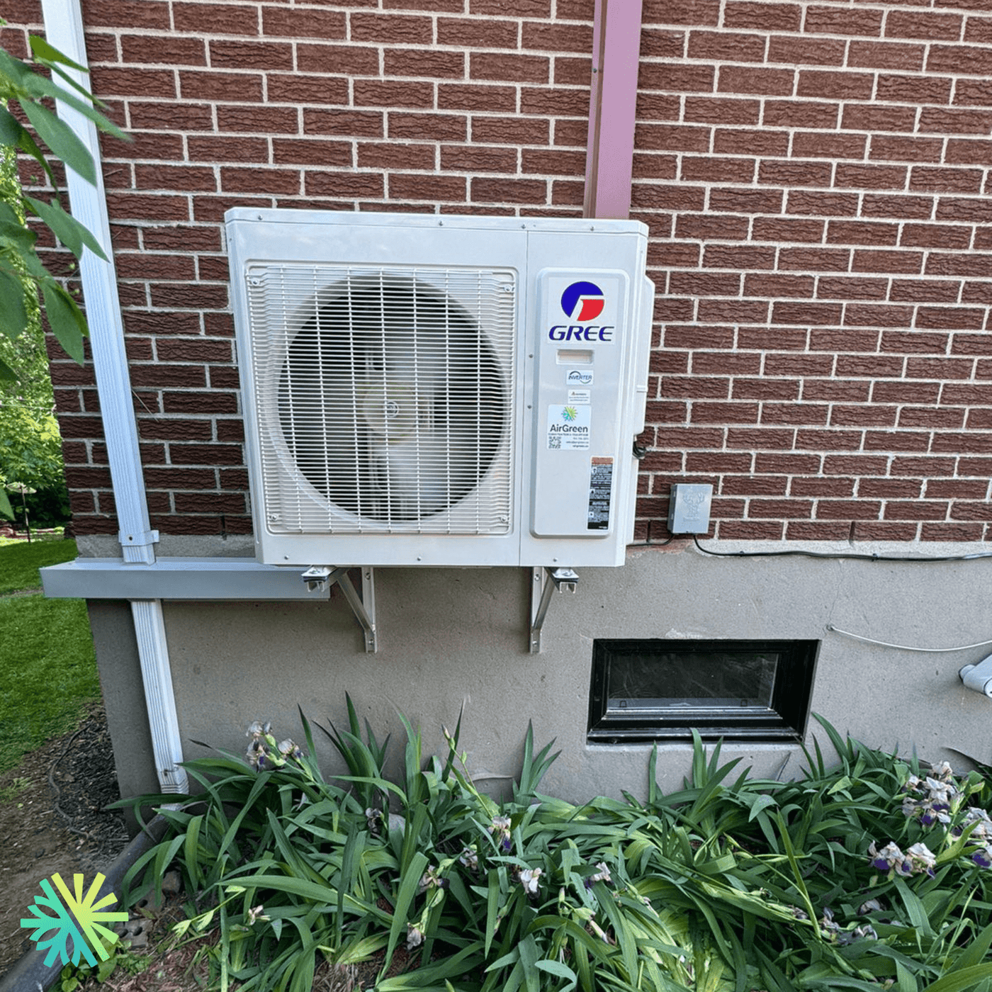Installation d'une thermopompe double zone Gree Multi GEN2 à Rive Nord