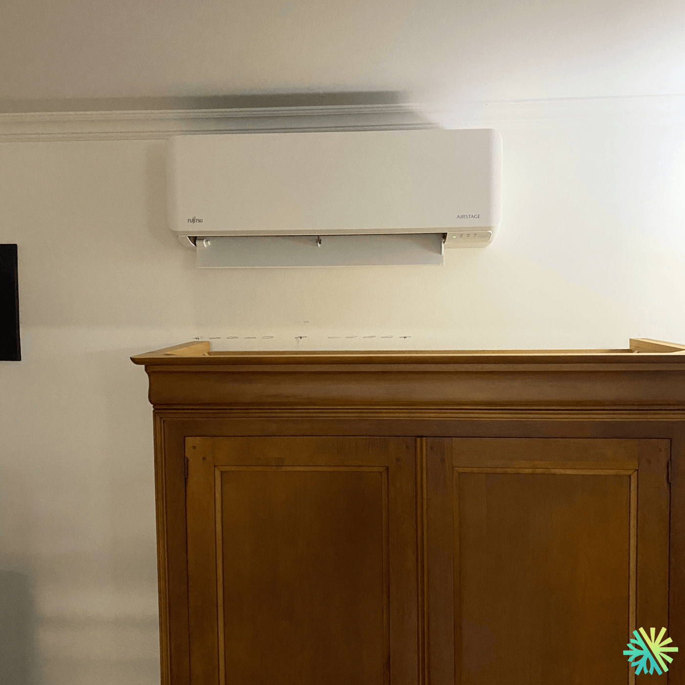 Installation d’une thermopompe murale Fujitsu à Rosemont–La Petite-Patrie (Montréal)