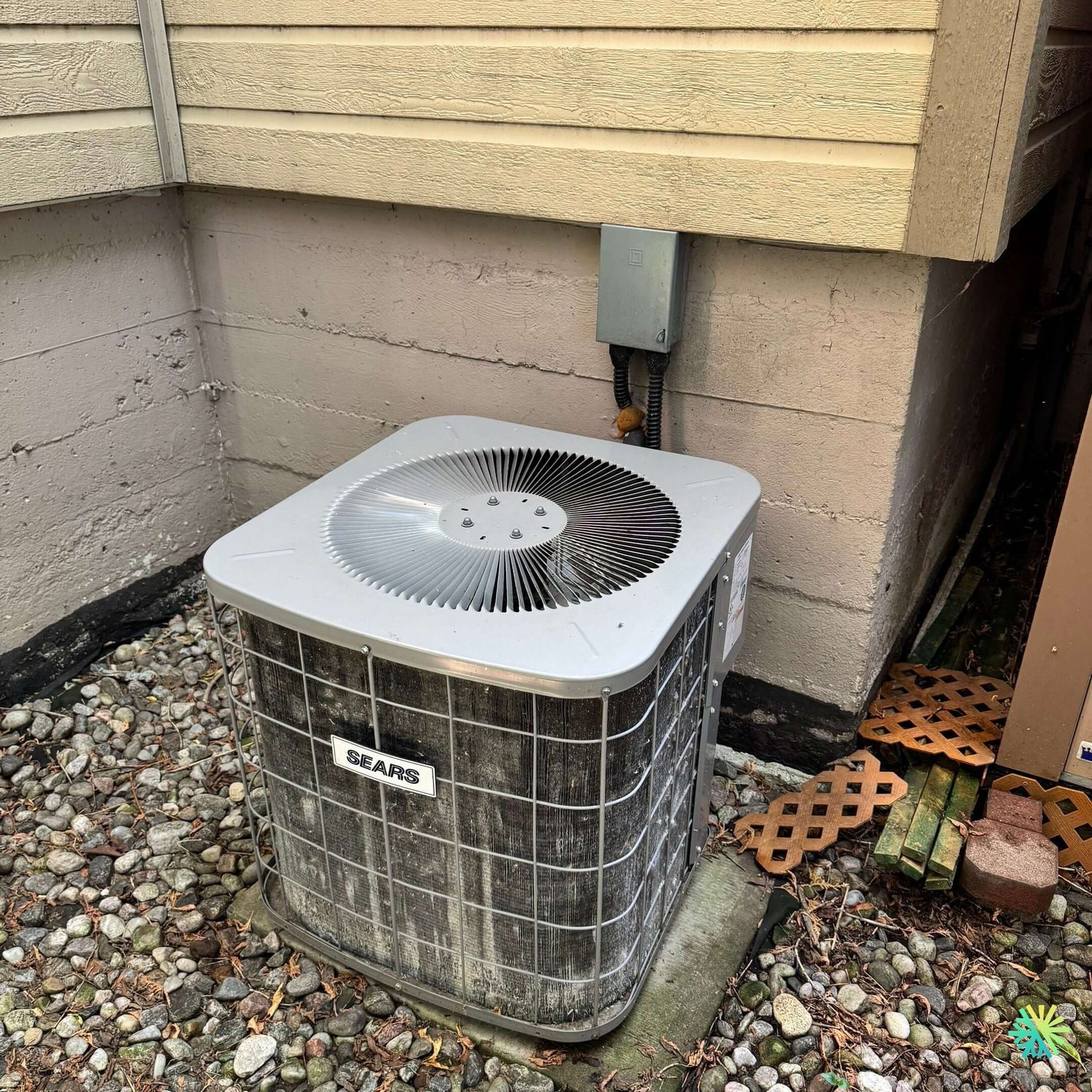 Nettoyage d’un climatiseur central SEARS à Sainte-Julie