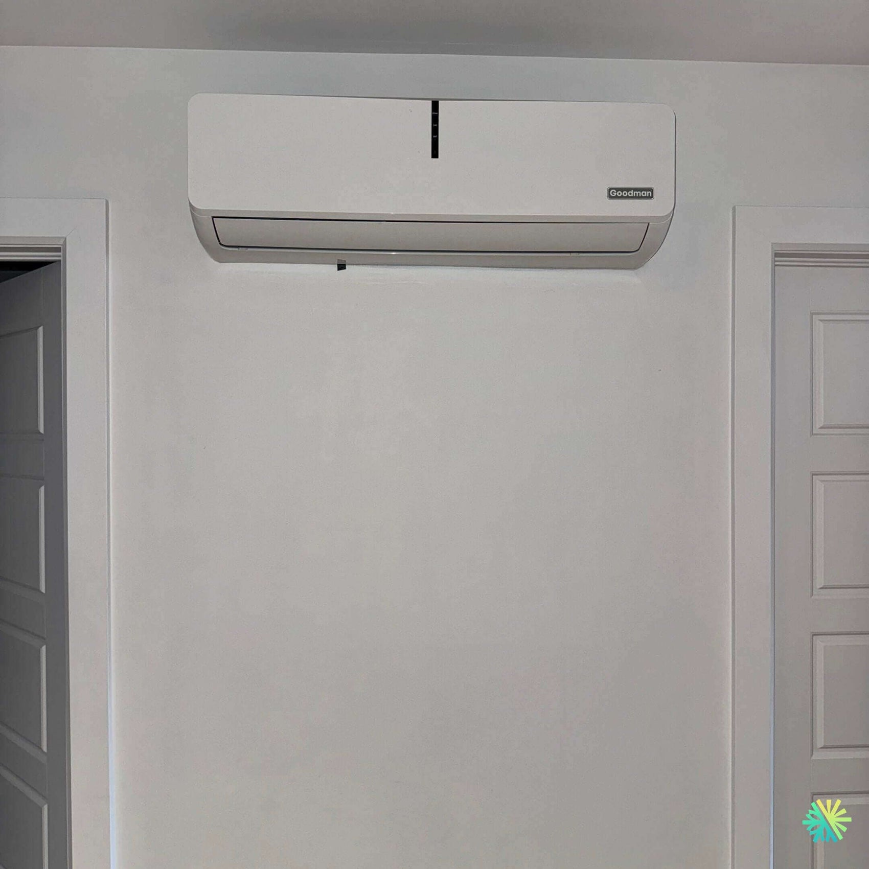 Installation d’une thermopompe murale Goodman à Villeray–Saint-Michel–Parc-Extension