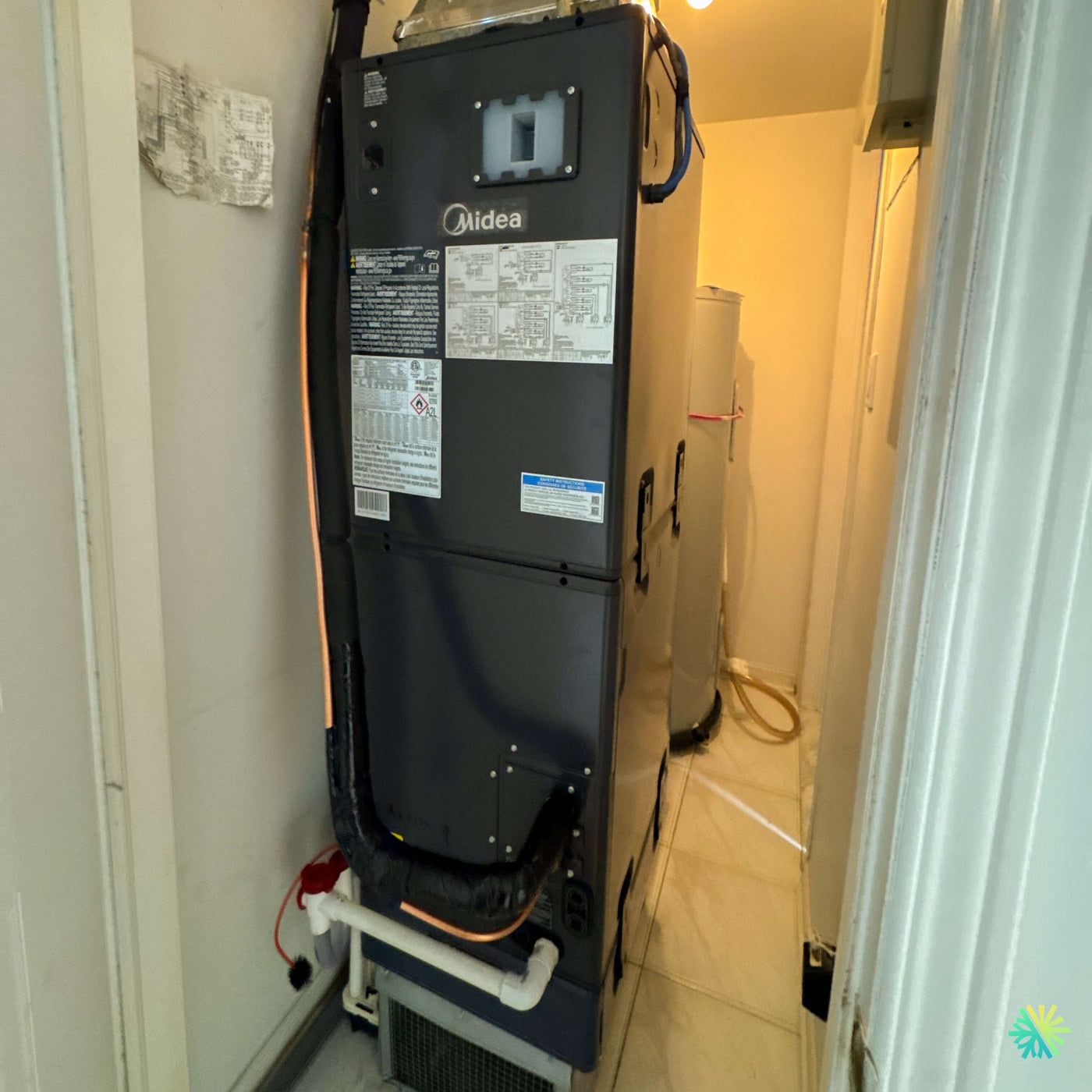 Installation d’une Fournaise Électrique MIDEA EVOX G3 3 Tonnes à Pierrefonds-Roxboro