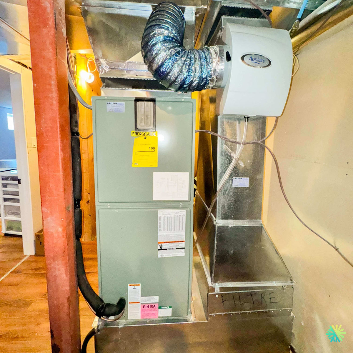 Réparation d’une fournaise électrique Air Pur à Outremont