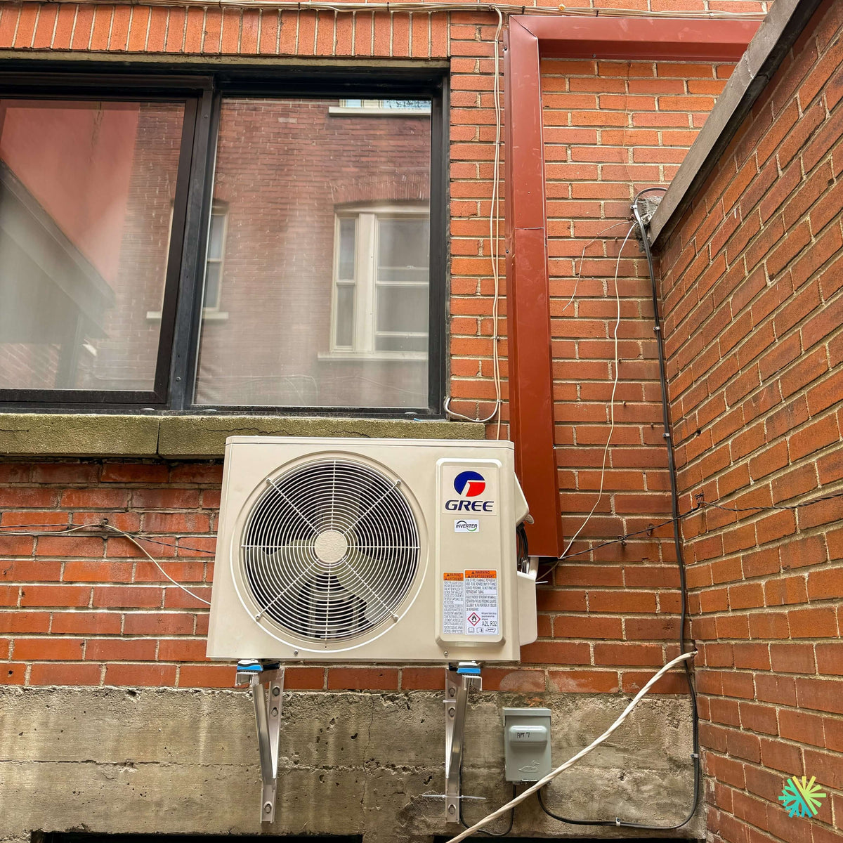 Installation d’un GREE All Match Slim Duct R32 Conduit Gainable à Repentigny : une solution CVAC discrète, efficace et parfaitement intégrée