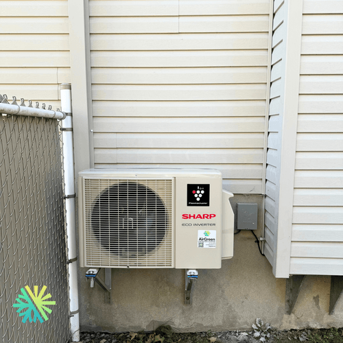 Installation d’une thermopompe mini split SHARP ZHU1 à Terrebonne