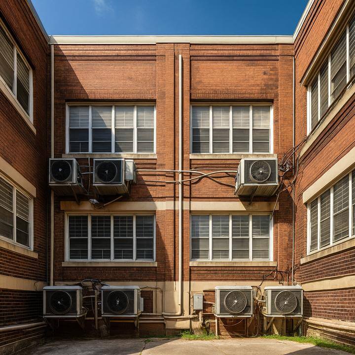 Employés de bureau détendus grâce aux solutions CVC, illustrant comment gérer les problèmes d'odeurs dans les bâtiments de bureaux.