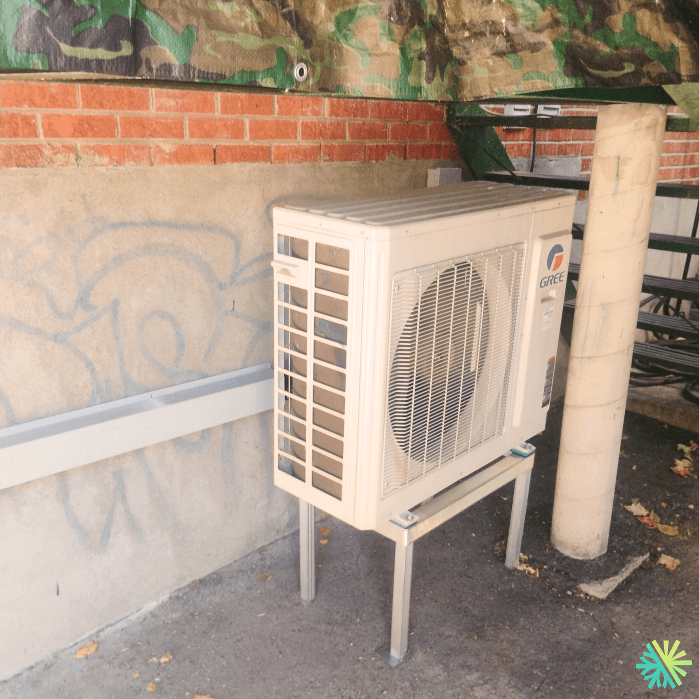 Service et entretien d’une thermopompe murale Gree à Rosemont–La Petite-Patrie