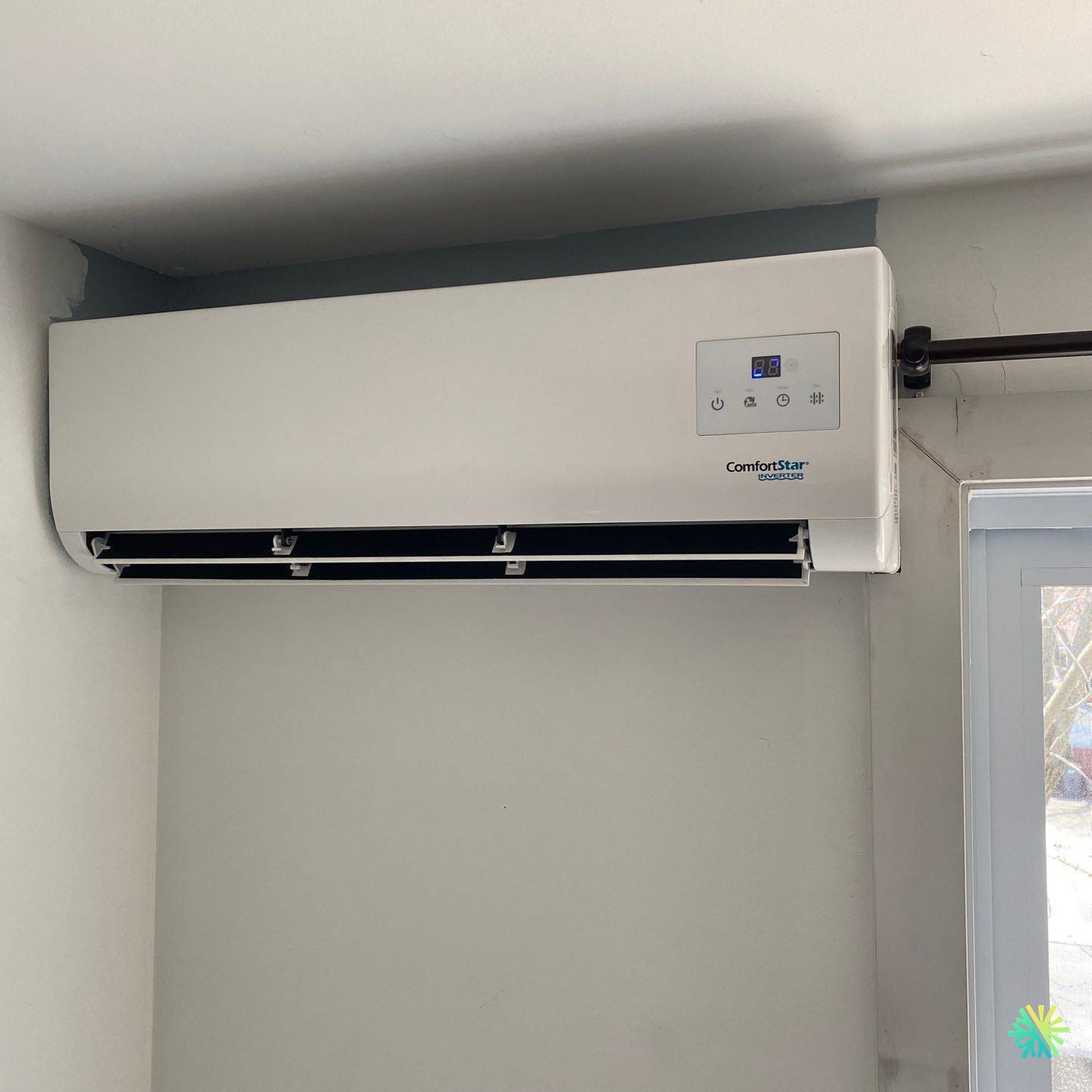 Installation d’une ComfortStar thermopompe murale à Rosemont–La Petite-Patrie