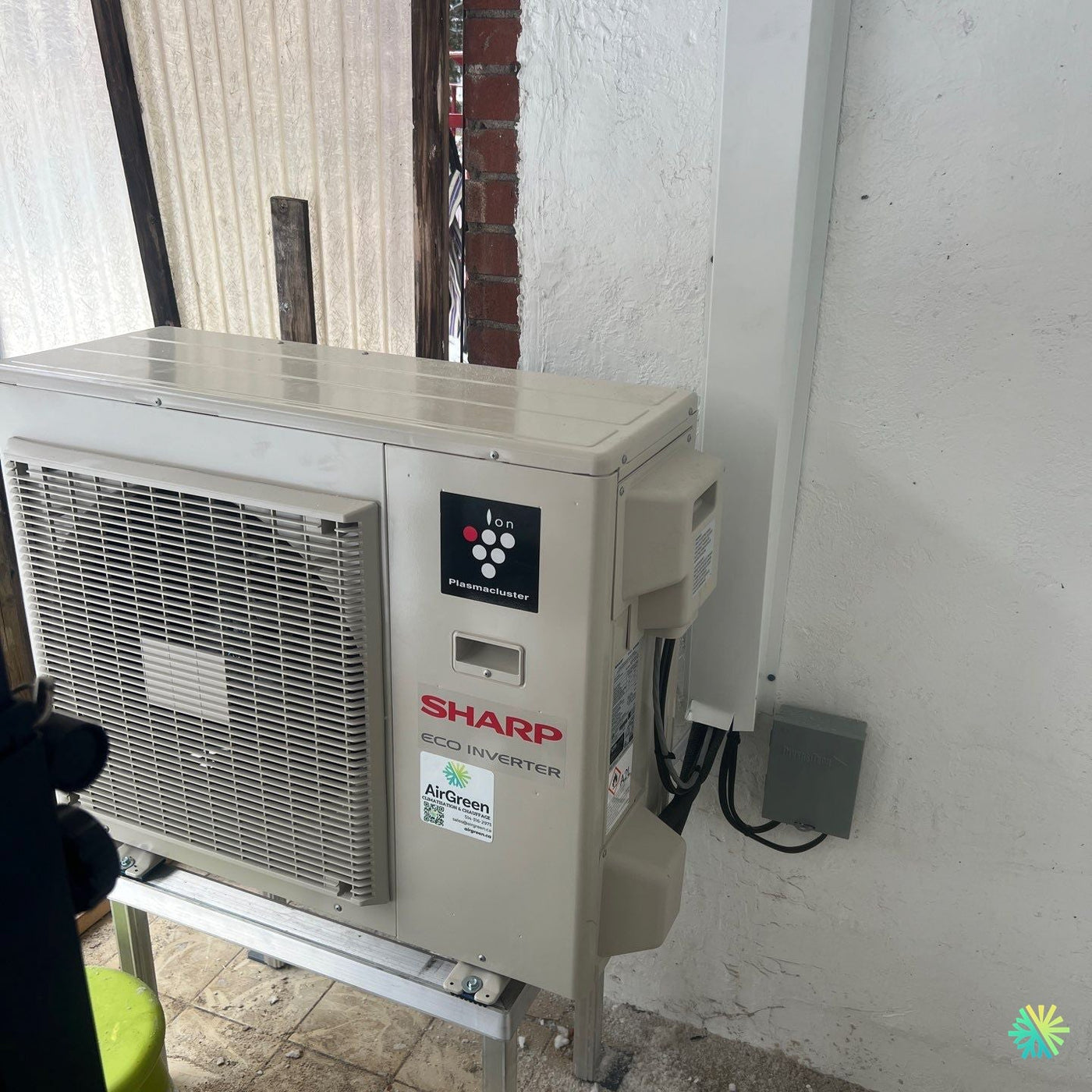Installation d’une Sharp thermopompe murale à Mercier–Hochelaga-Maisonneuve
