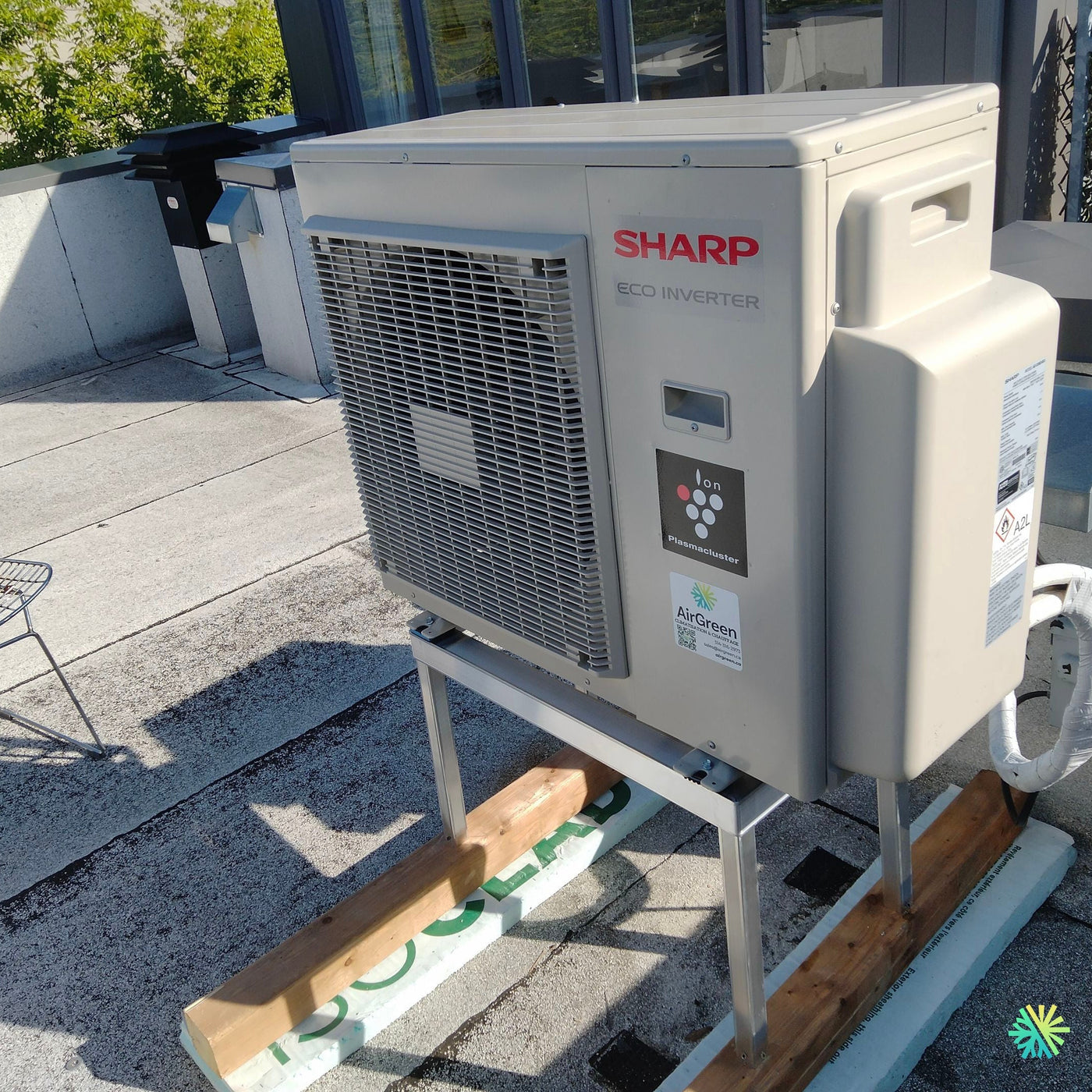 Installation d’une Sharp Eco Inverter thermopompe murale à Ville-Marie
