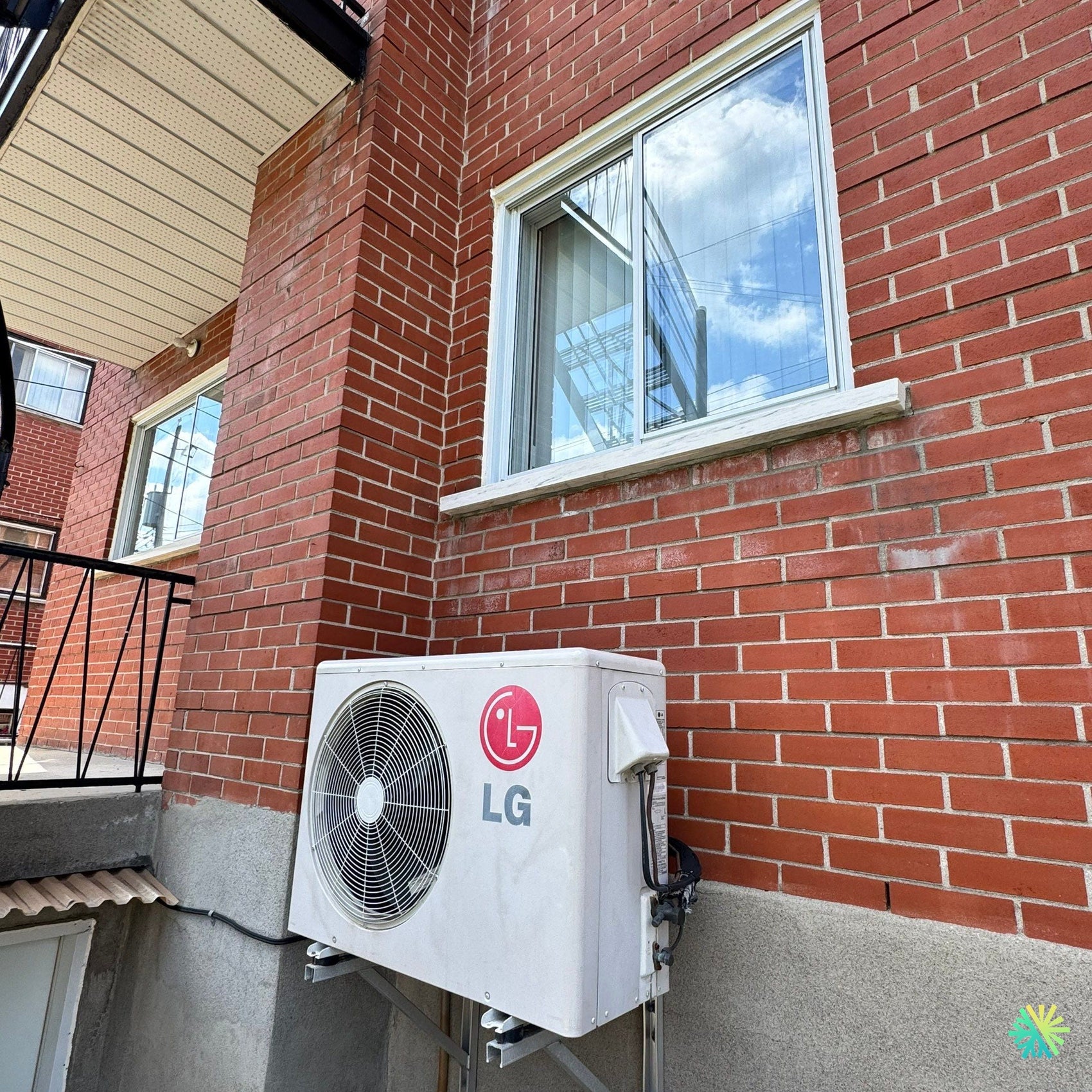 Réparation d’un climatiseur mural LG à Villeray–Saint-Michel–Parc-Extension