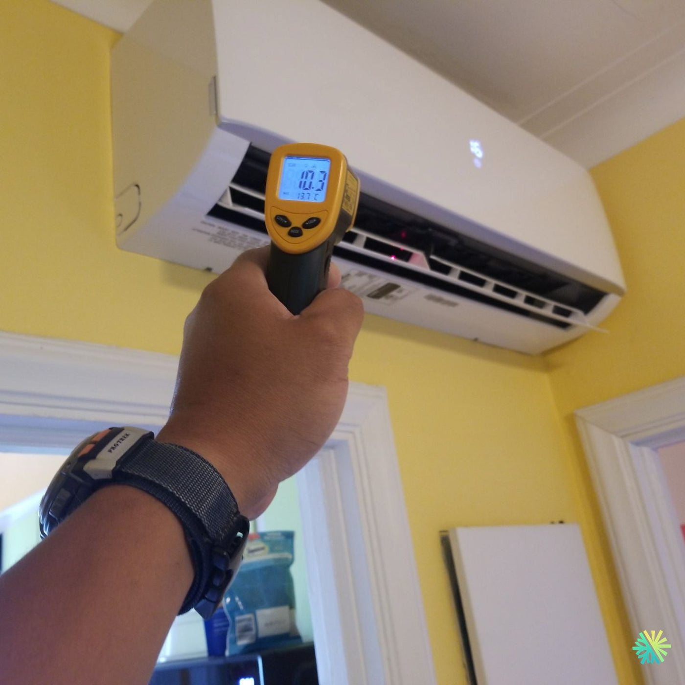 Réparation d’un climatiseur mural Fujitsu à Saint-Lambert