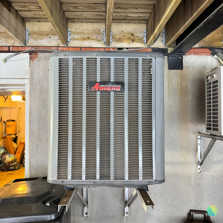 Réparation d’une thermopompe centrale Amana à Brossard