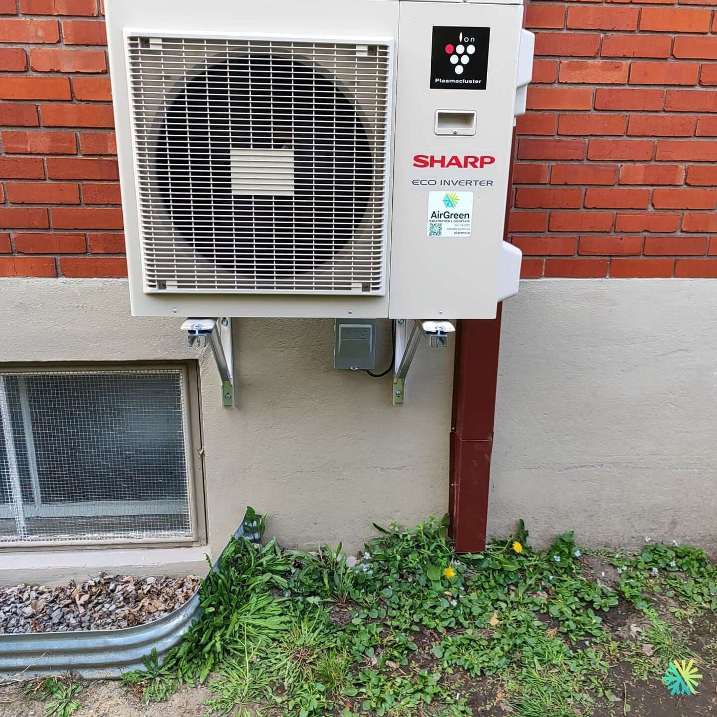 Installation d’une thermopompe murale Sharp ZU1 à Rosemont–La Petite-Patrie