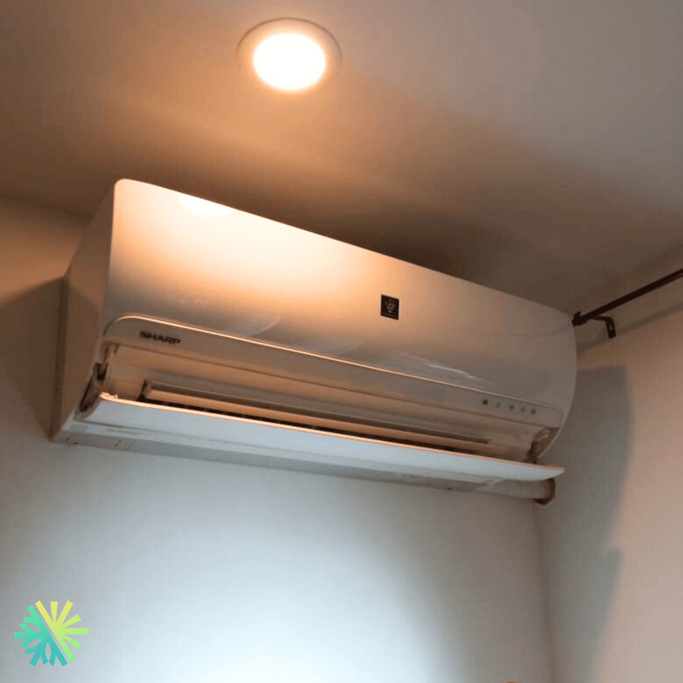 Installation d’une Sharp Eco Inverter thermopompe murale à Ahuntsic-Cartierville