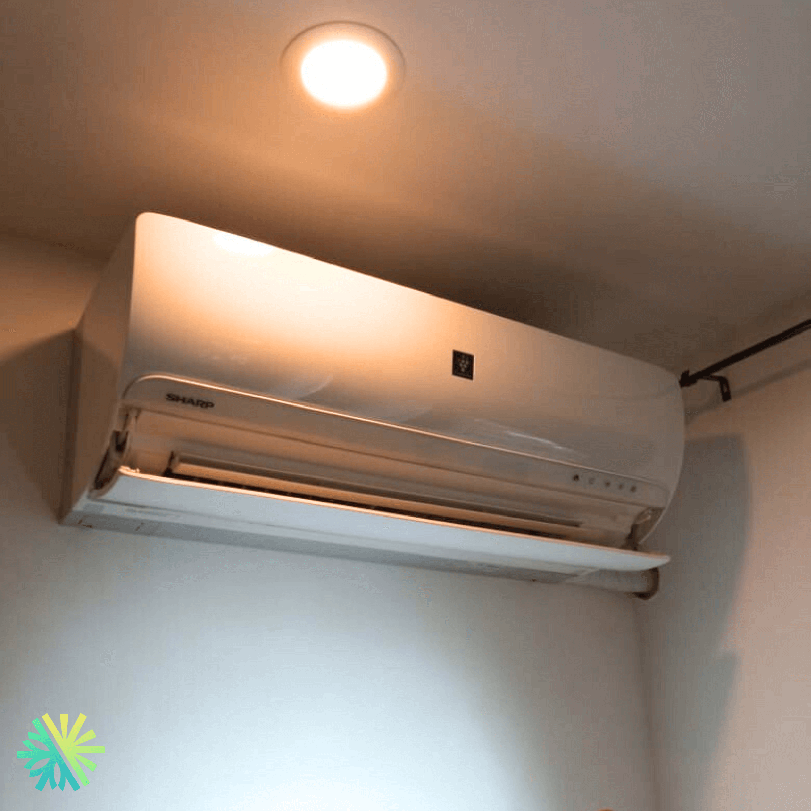 Installation d’une Sharp Eco Inverter thermopompe murale à Ahuntsic-Cartierville