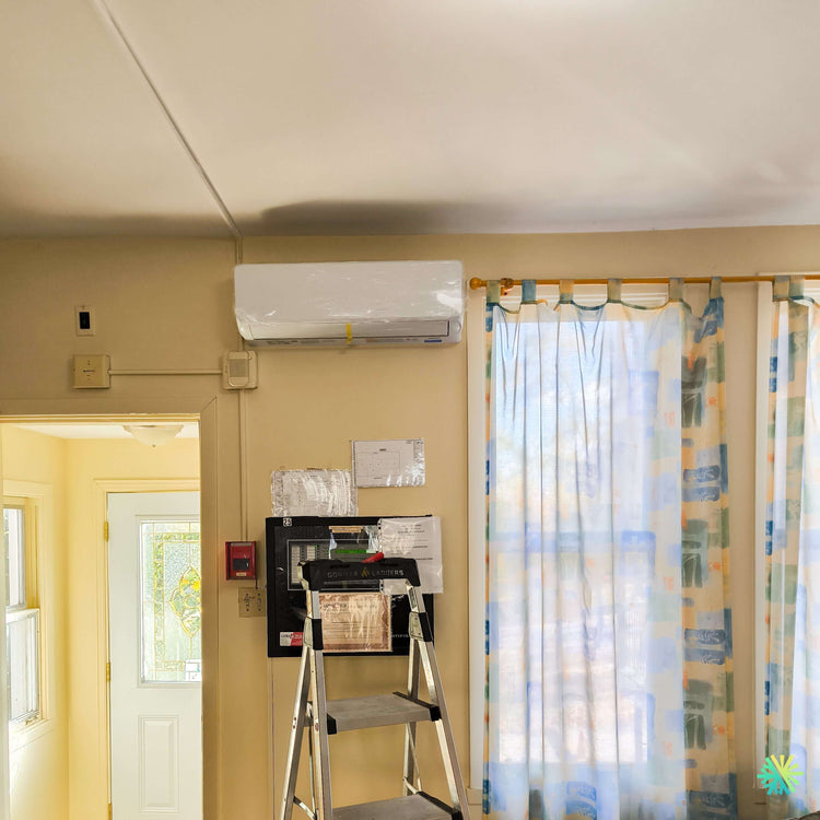 Installation d'une thermopompe 2-têtes GREE FreeMatch R32 à Rigaud