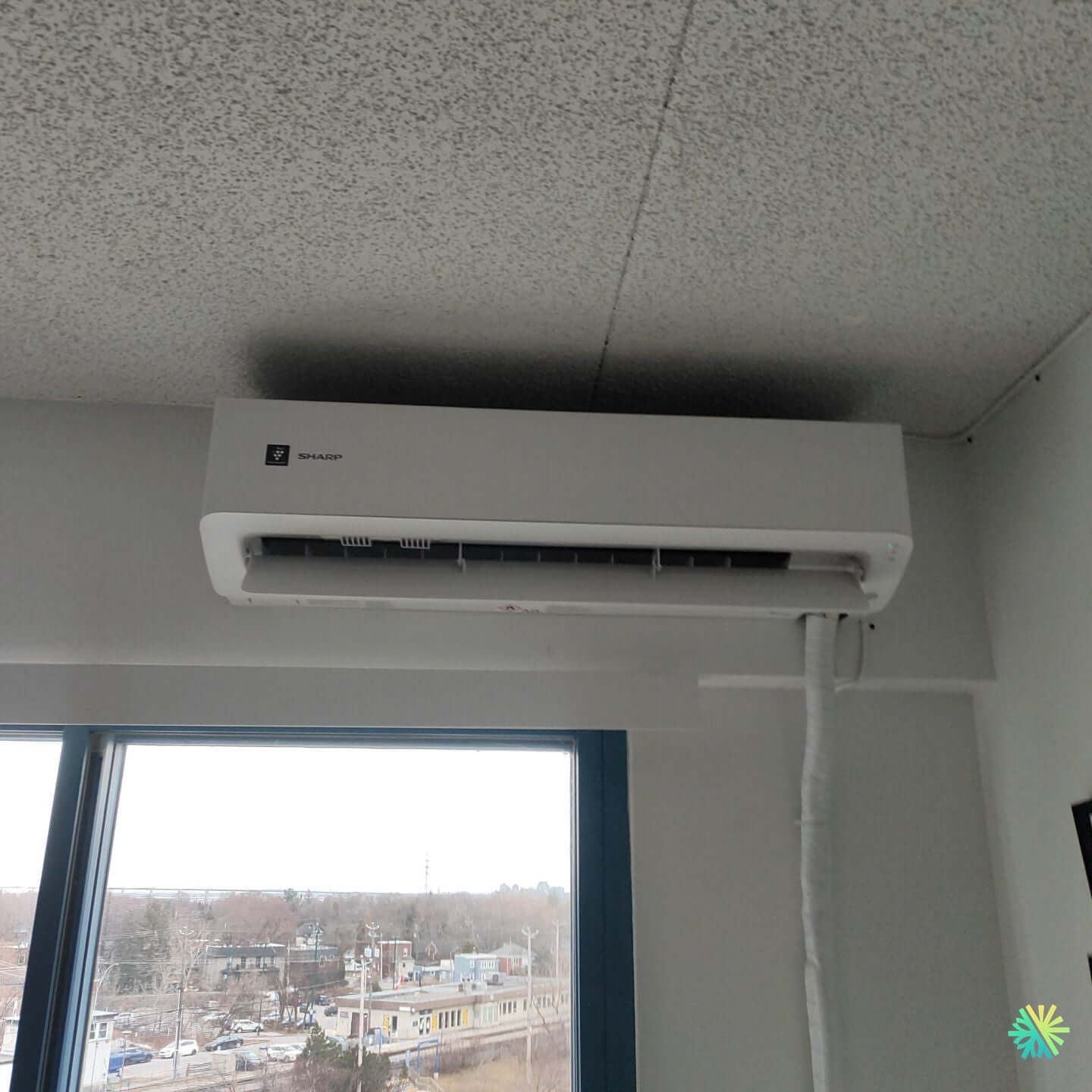 Installation d’une Sharp thermopompe murale à Laval-des-Rapides, Laval