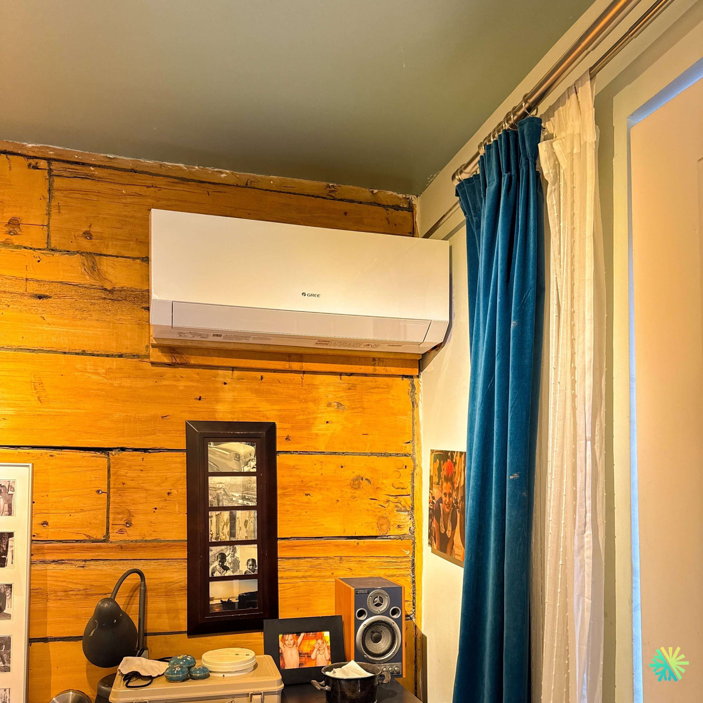 Installation d’une thermopompe murale GREE CLIVIA R32 Mini Split à Châteauguay