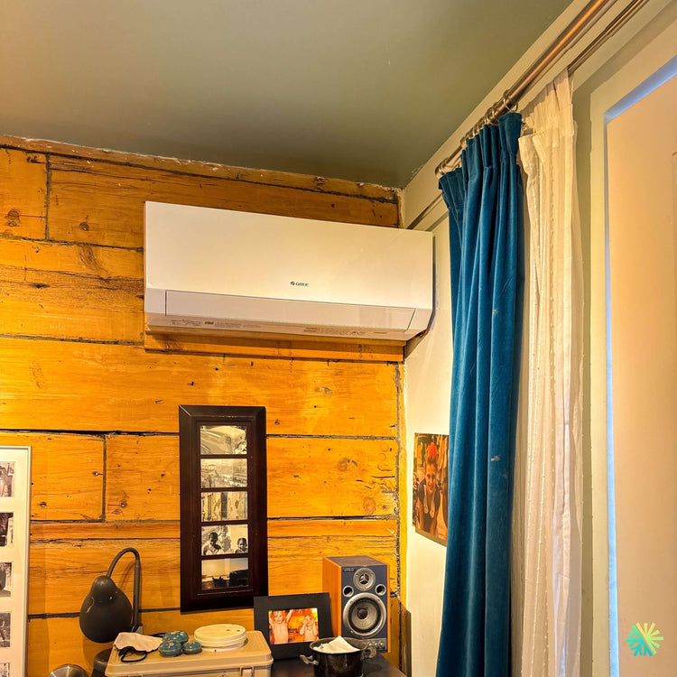 Installation d’une thermopompe murale GREE CLIVIA R32 Mini Split à Châteauguay