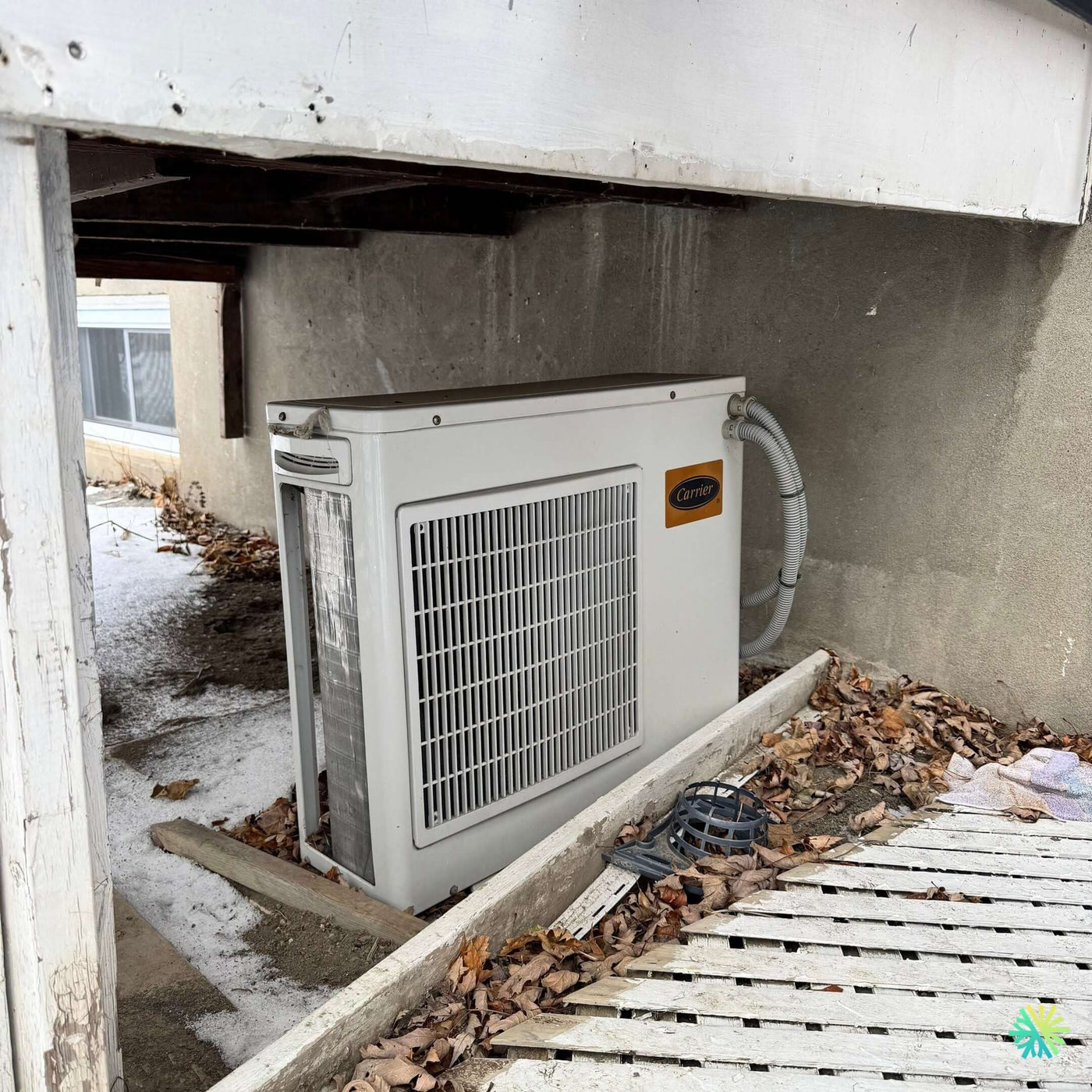 Réparation d’une thermopompe murale Carrier à Boisbriand