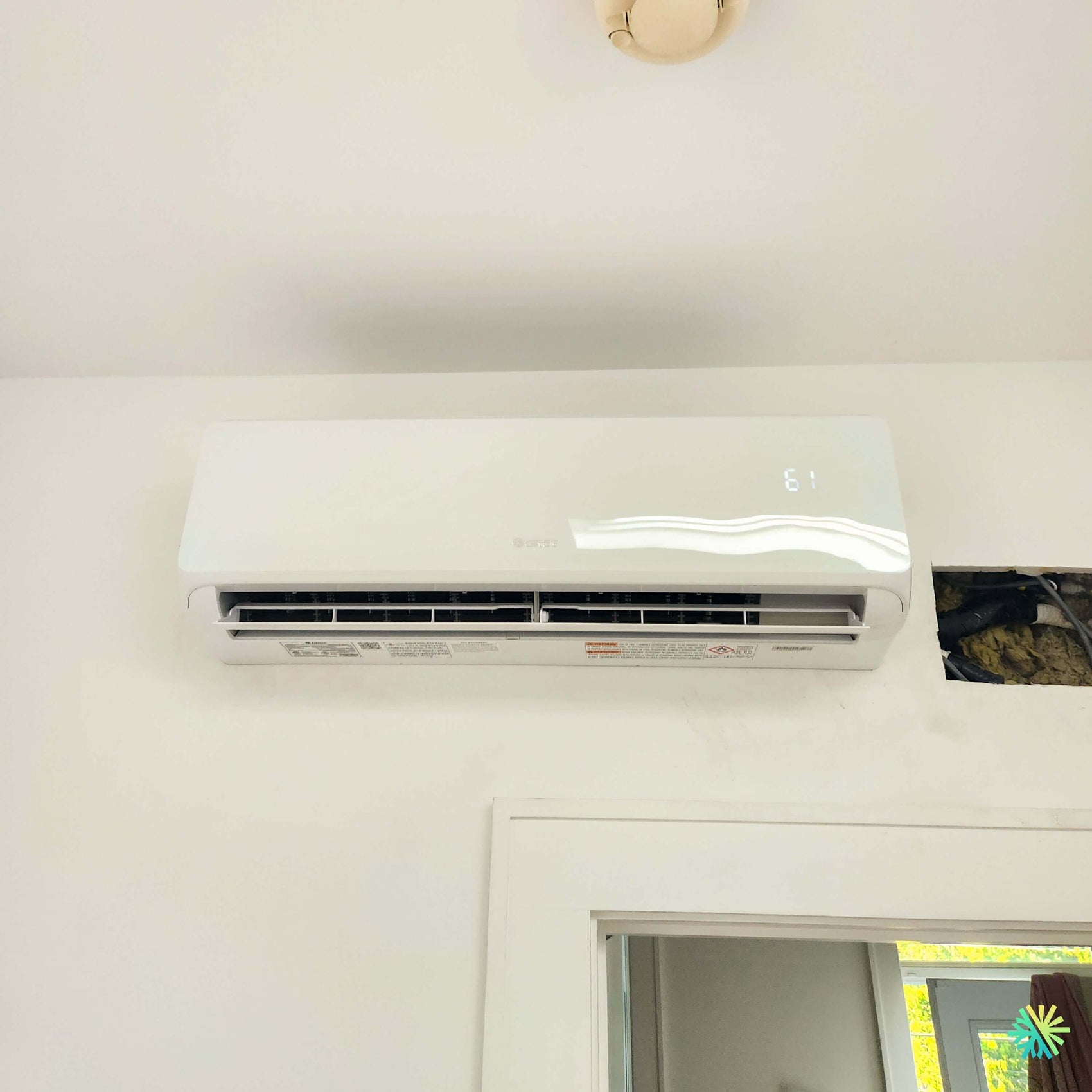 Installation d’une GREE LIVO R32 Thermopompe Murale – Climatiseur – Mini Split aux Îles-Laval, dans le secteur Laval et Rive Nord