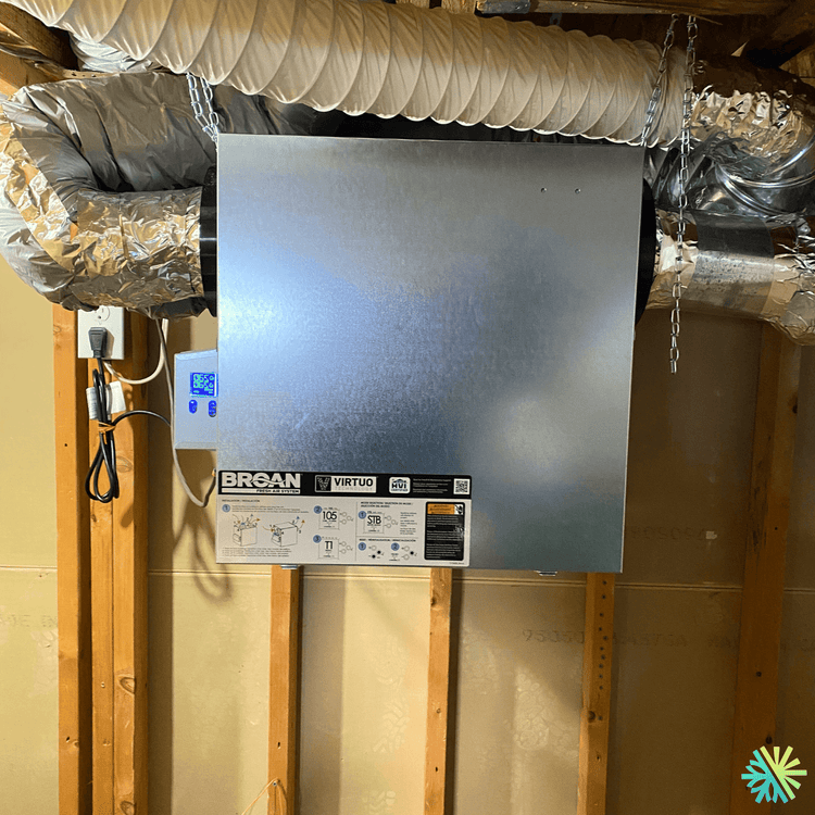 Installation d’un échangeur d’air Air Exchanger va¦ИnEE à Sainte-Dorothée (Laval) : air plus sain, maison mieux équilibrée