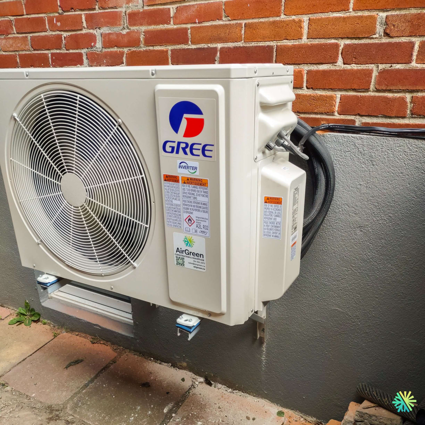 Installation d’un GREE All Match Slim Duct R32 Gainable à Lorraine – Système CVAC à conduits gainables discret pour confort résidentiel