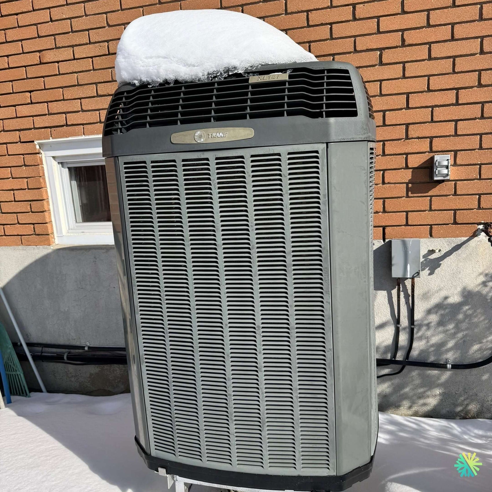 Réparation d’une thermopompe centrale Trane à Sainte-Rose