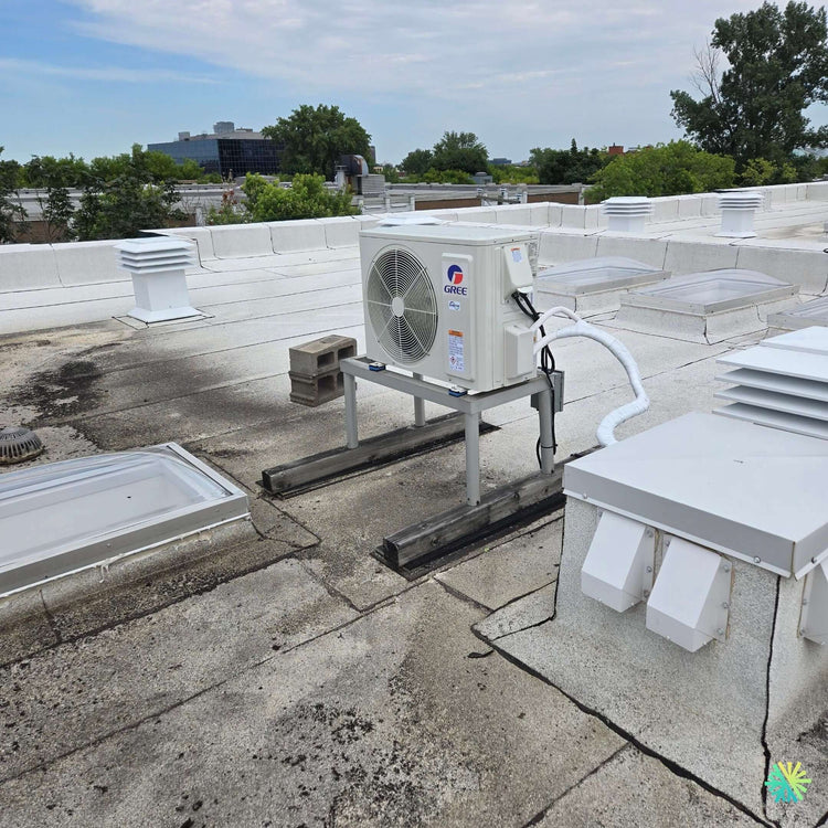 Installation d’une Gree (R-32) thermopompe murale à Saint-Laurent