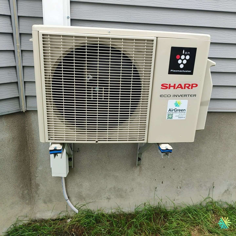 Installation d’une Sharp Eco Inverter thermopompe murale à Chomedey, Laval