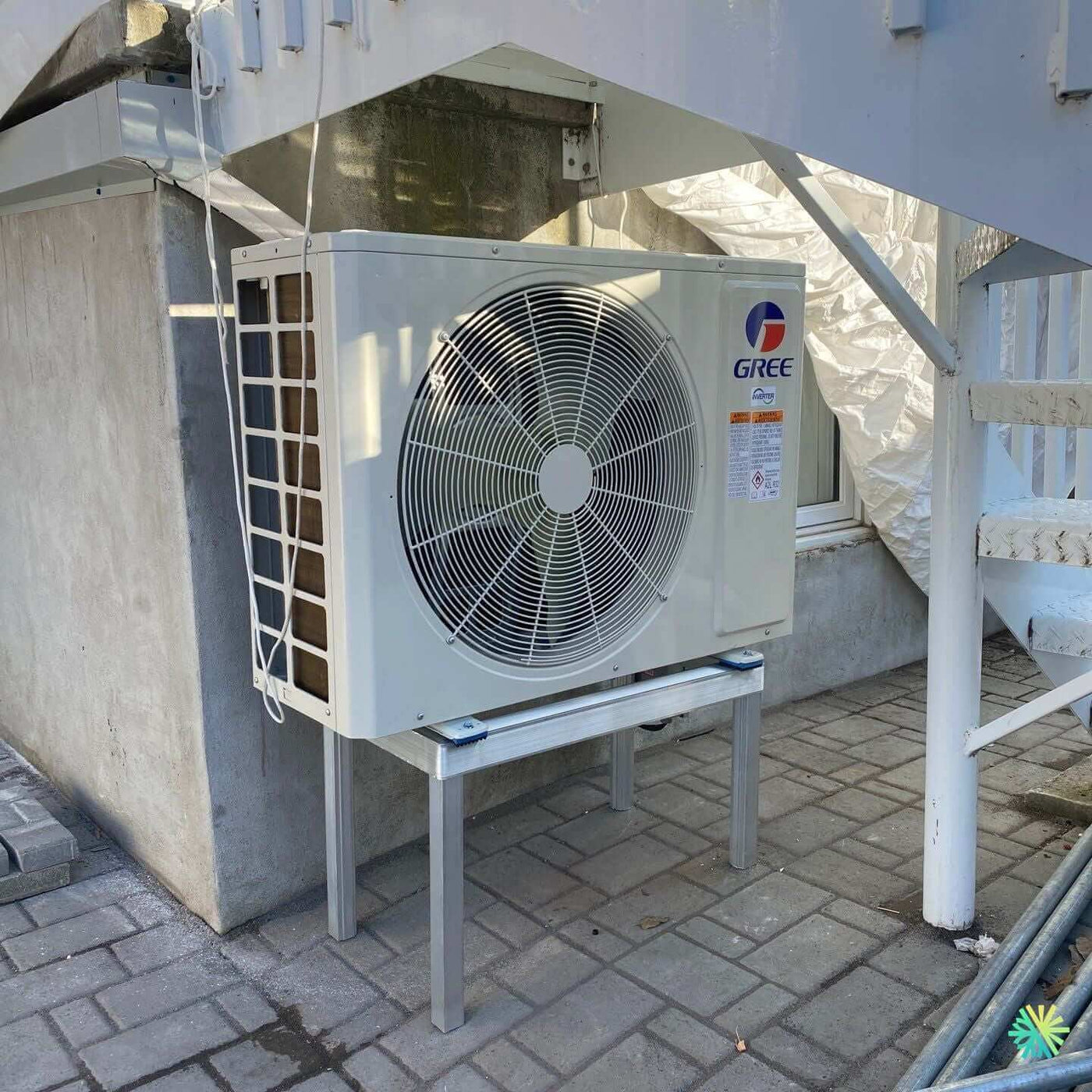 Installation d’une Gree thermopompe murale à Saint-Laurent