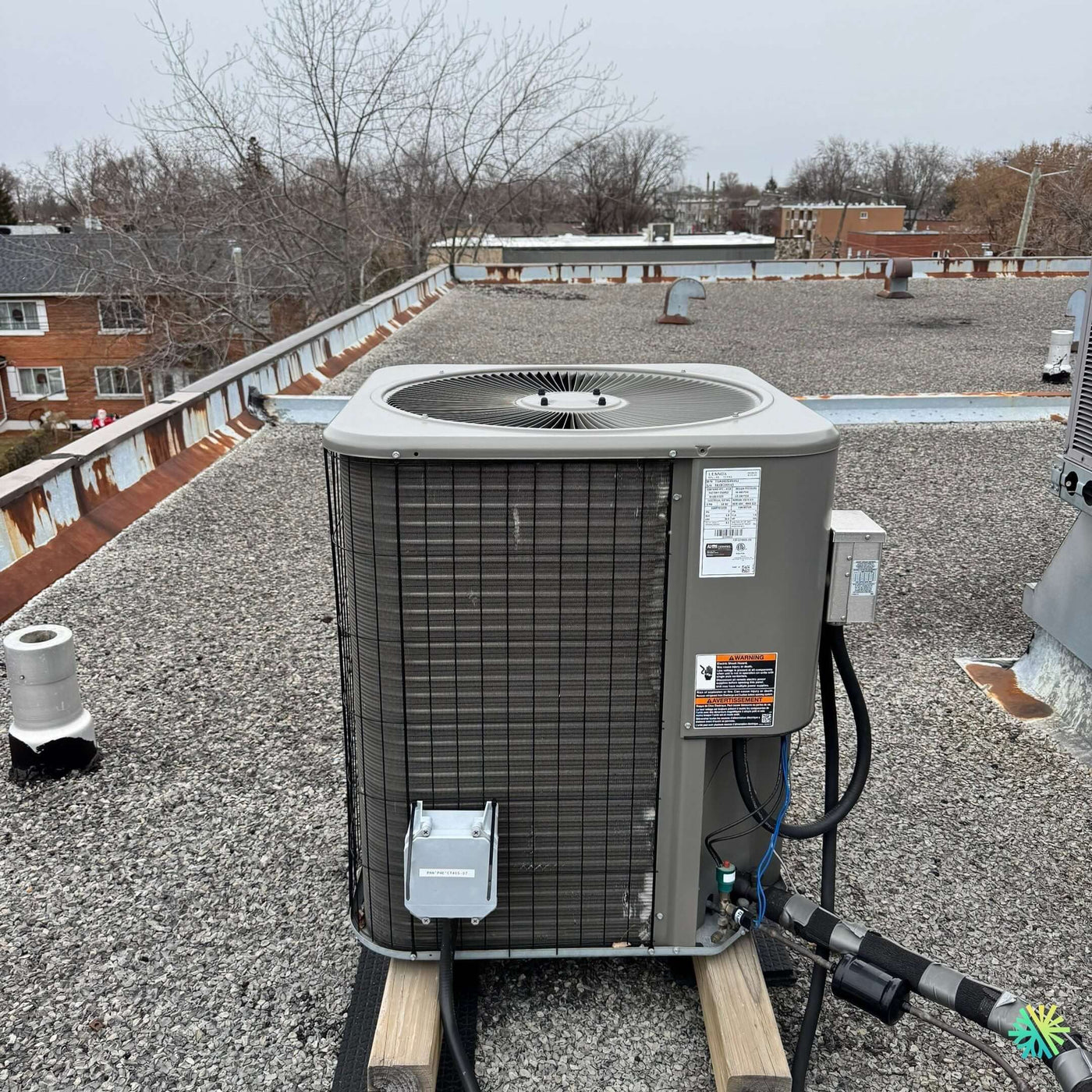 Réparation d’une thermopompe centrale Goodman à Côte-des-Neiges–Notre-Dame-de-Grâce