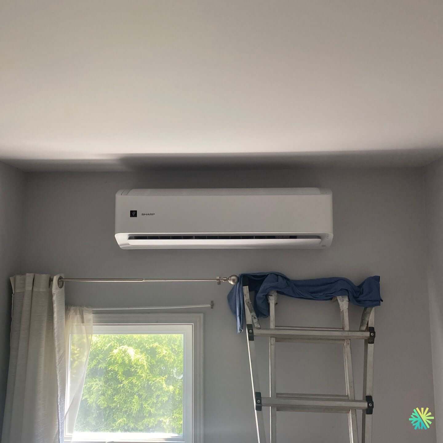 Installation d’une Sharp thermopompe murale à Chomedey (Laval)